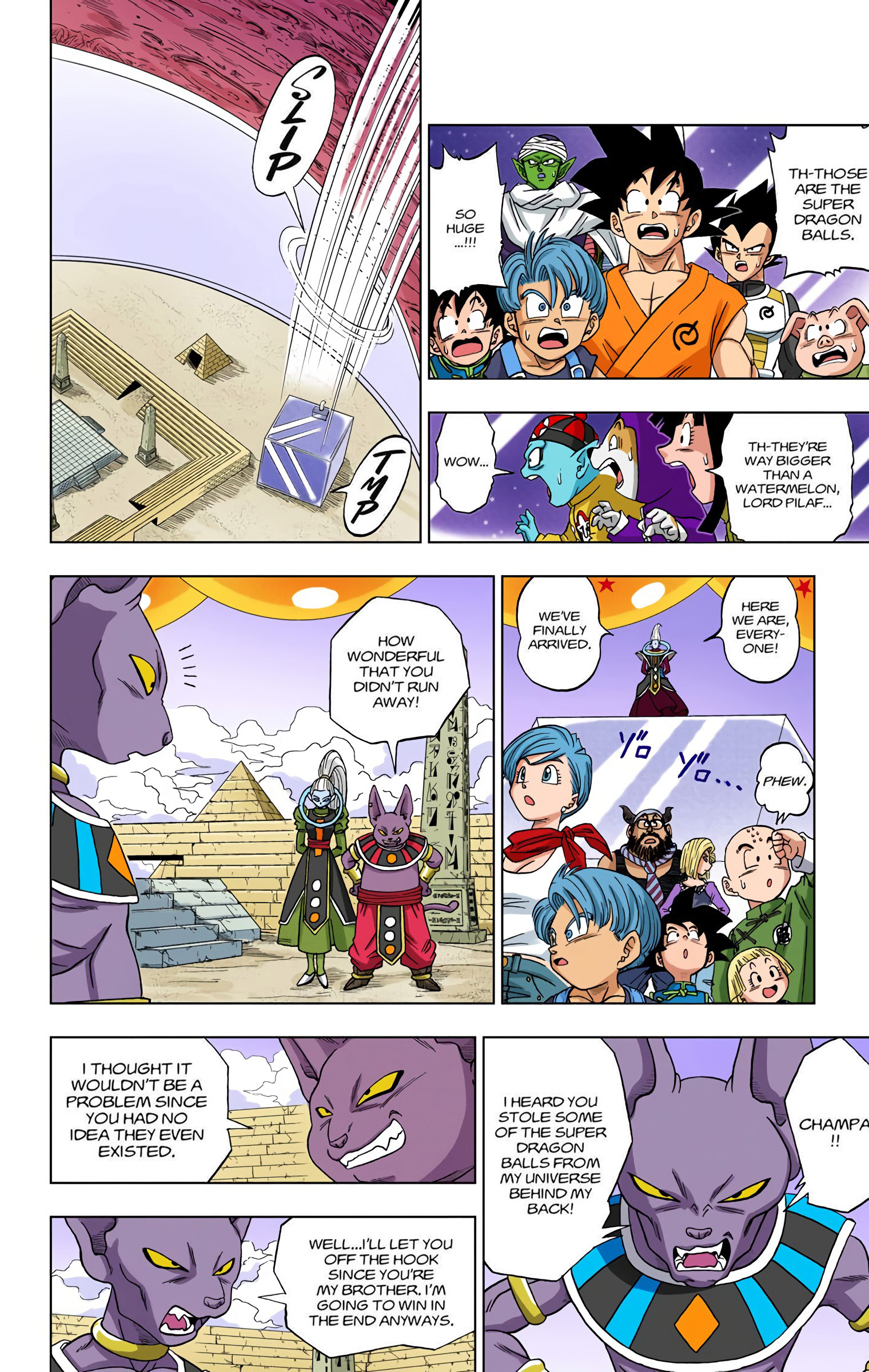 DBS Colored Manga