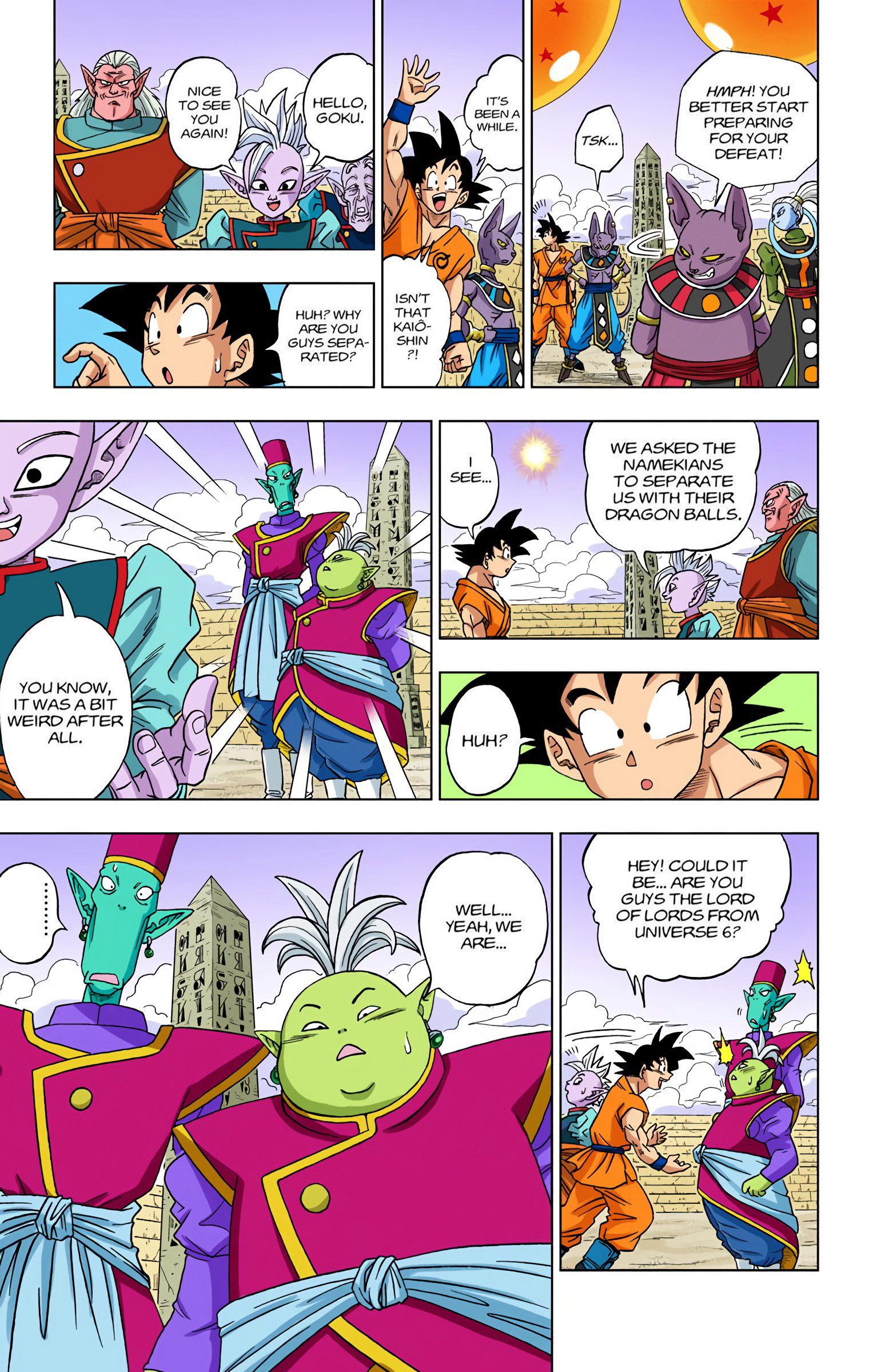 DBS Colored Manga