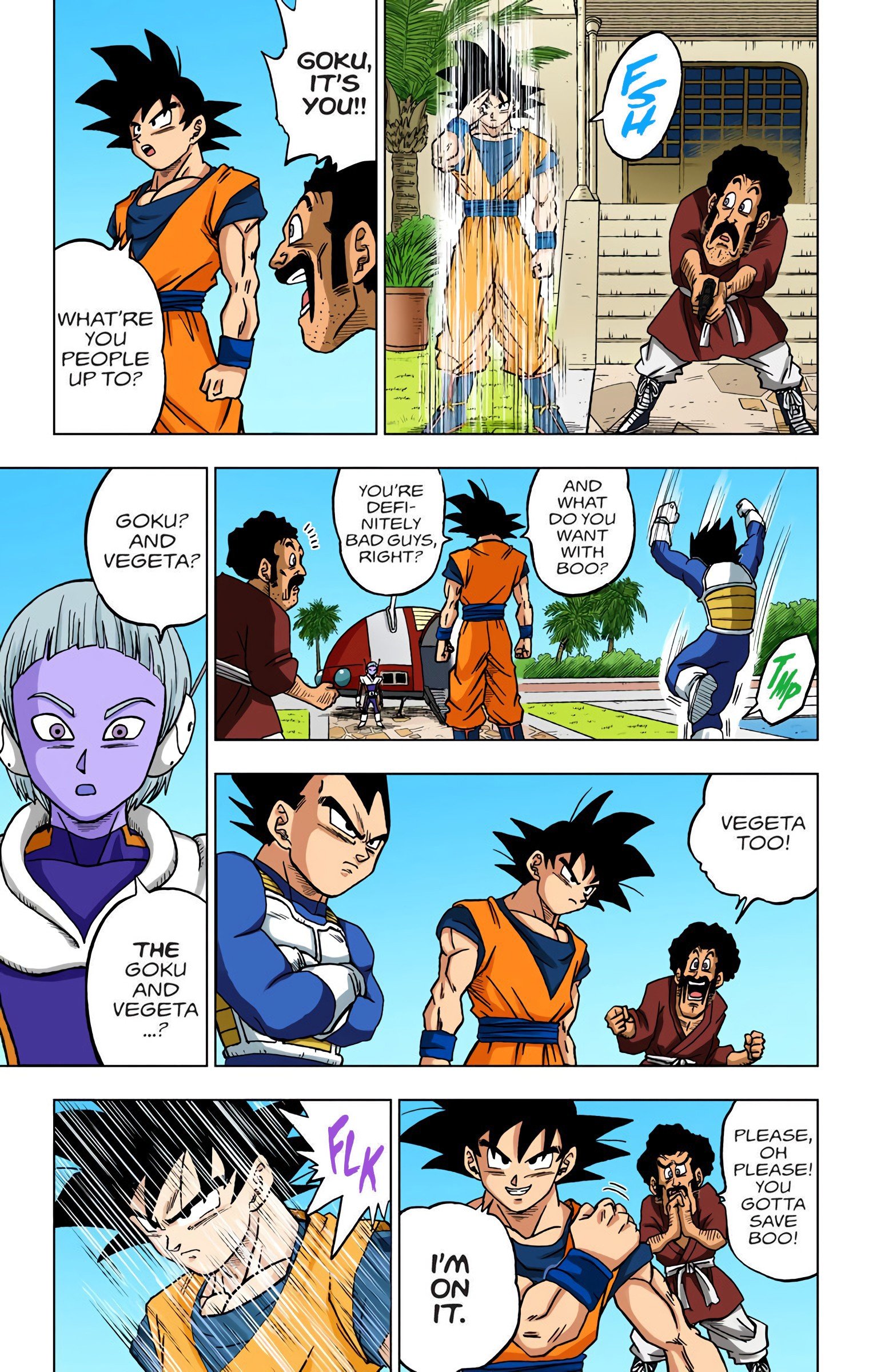 DBS Colored Manga