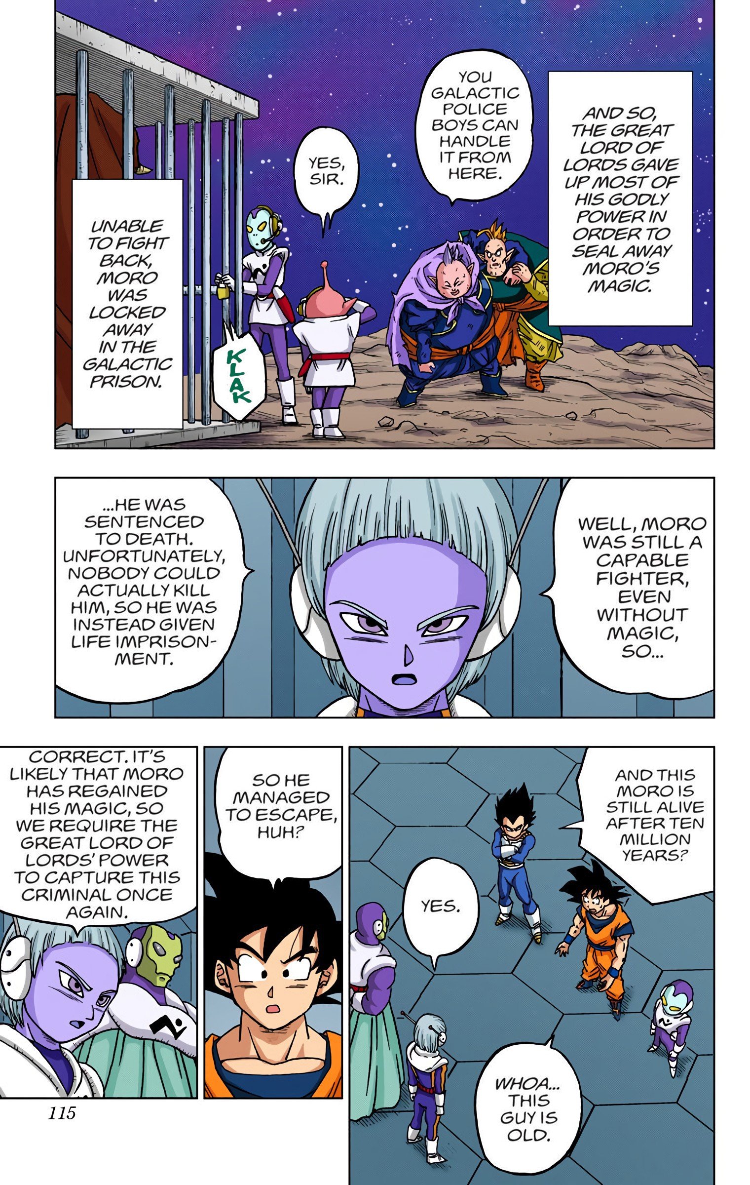 DBS Colored Manga