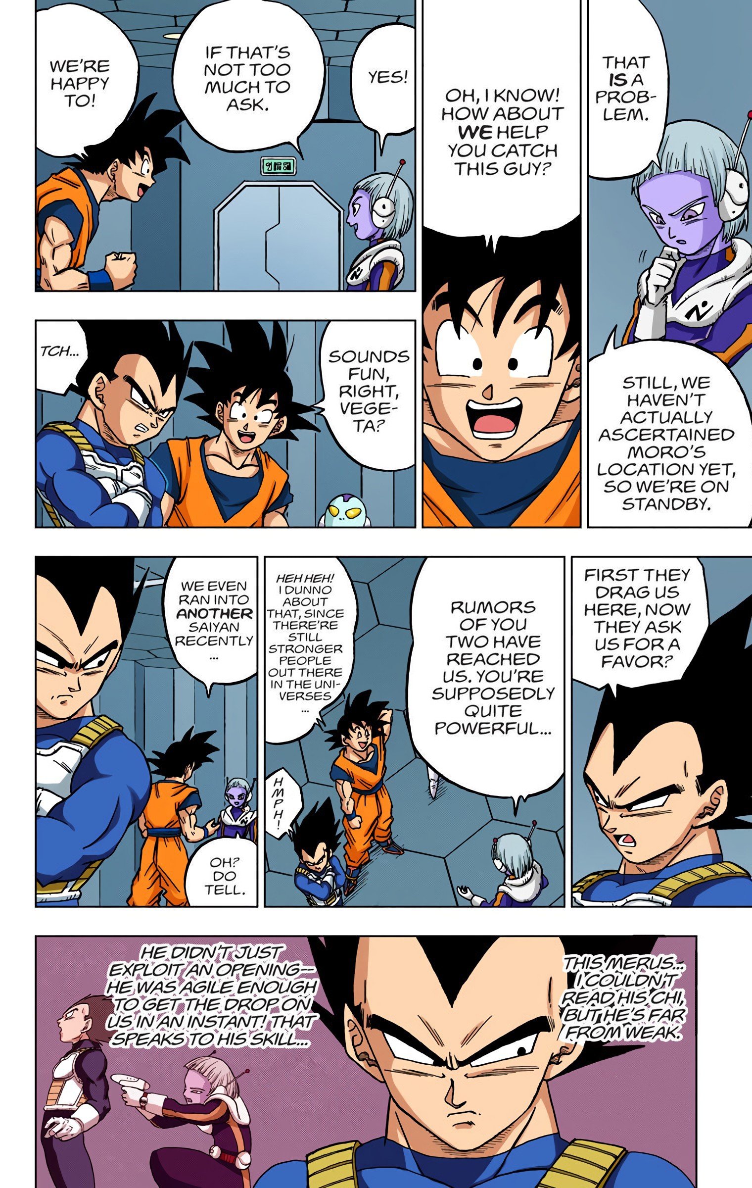 DBS Colored Manga