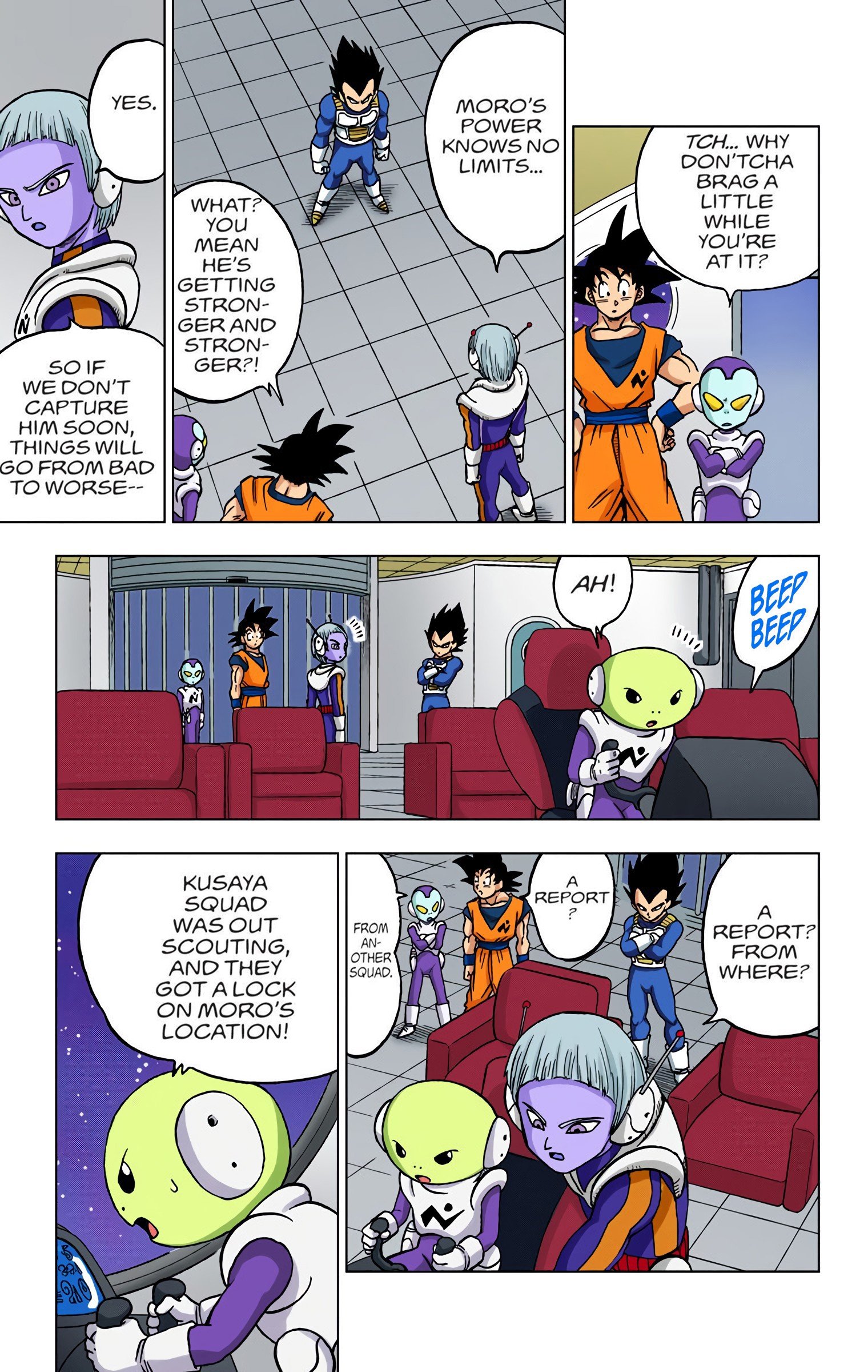 DBS Colored Manga