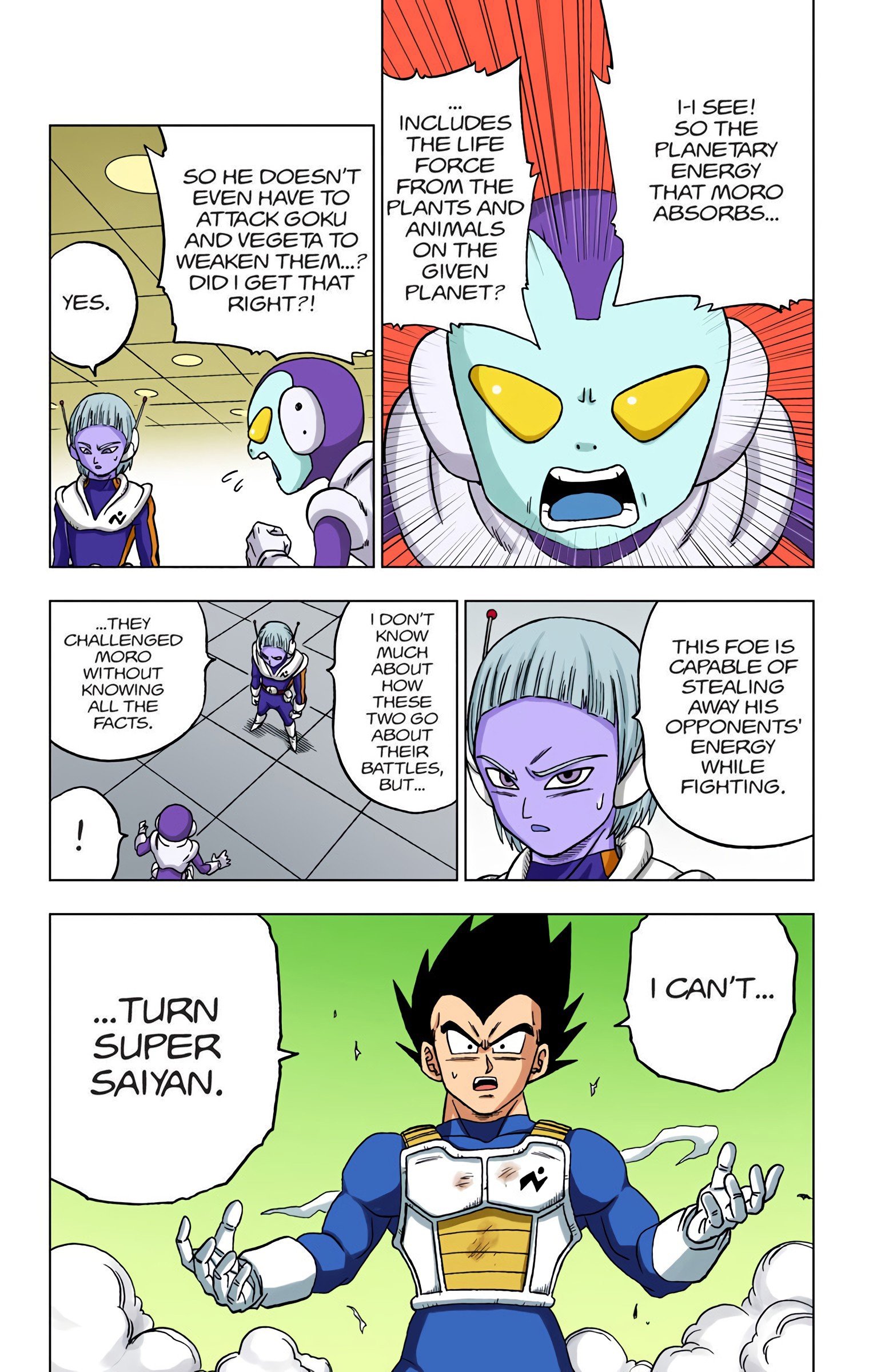 DBS Colored Manga