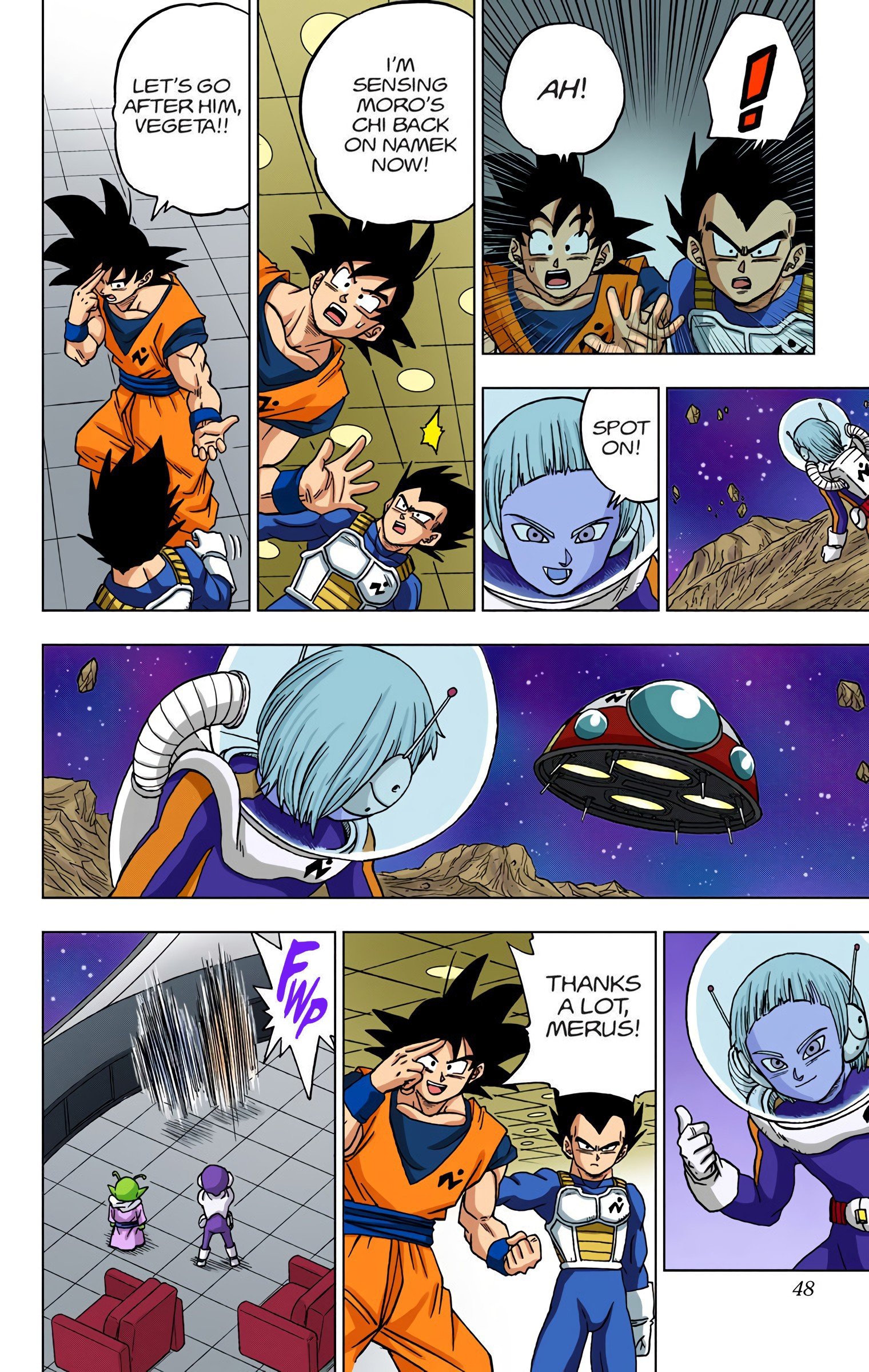 DBS Colored Manga