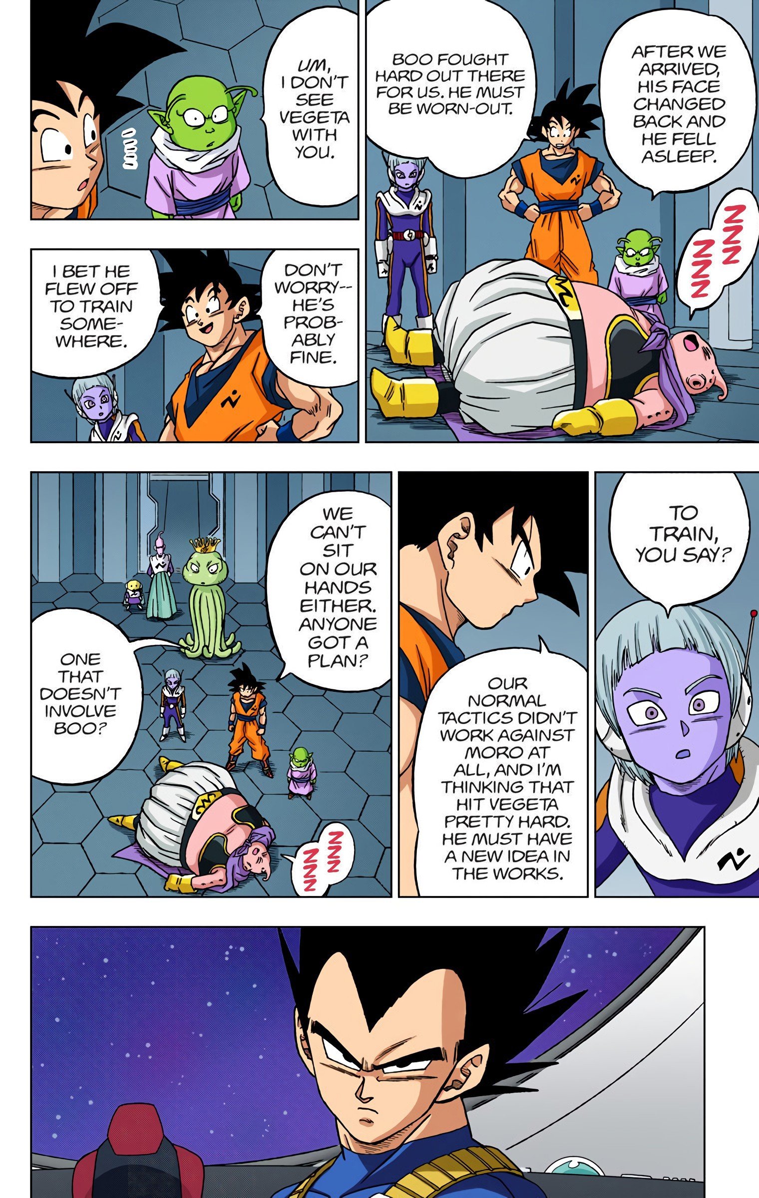 DBS Colored Manga