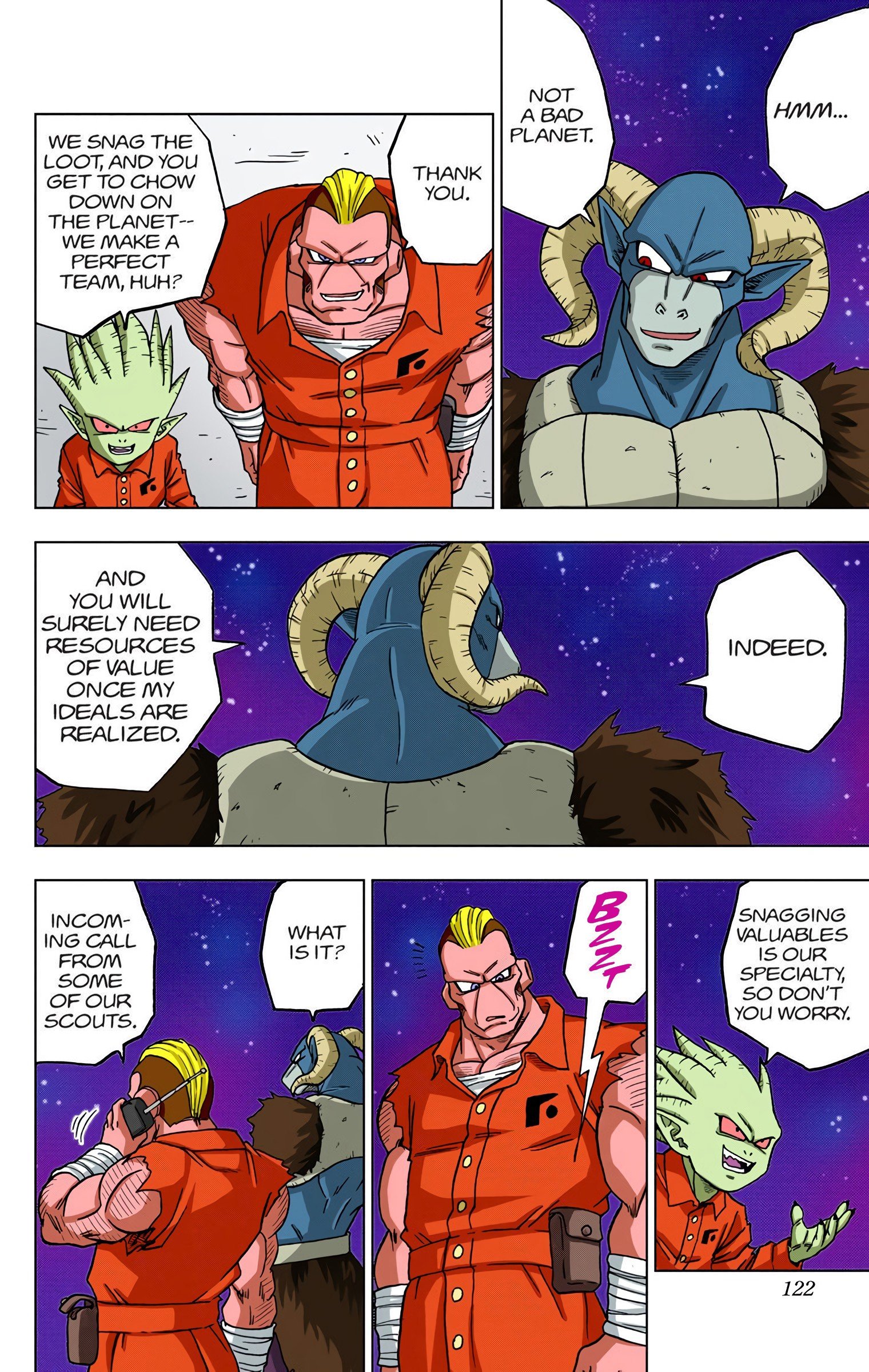 DBS Colored Manga