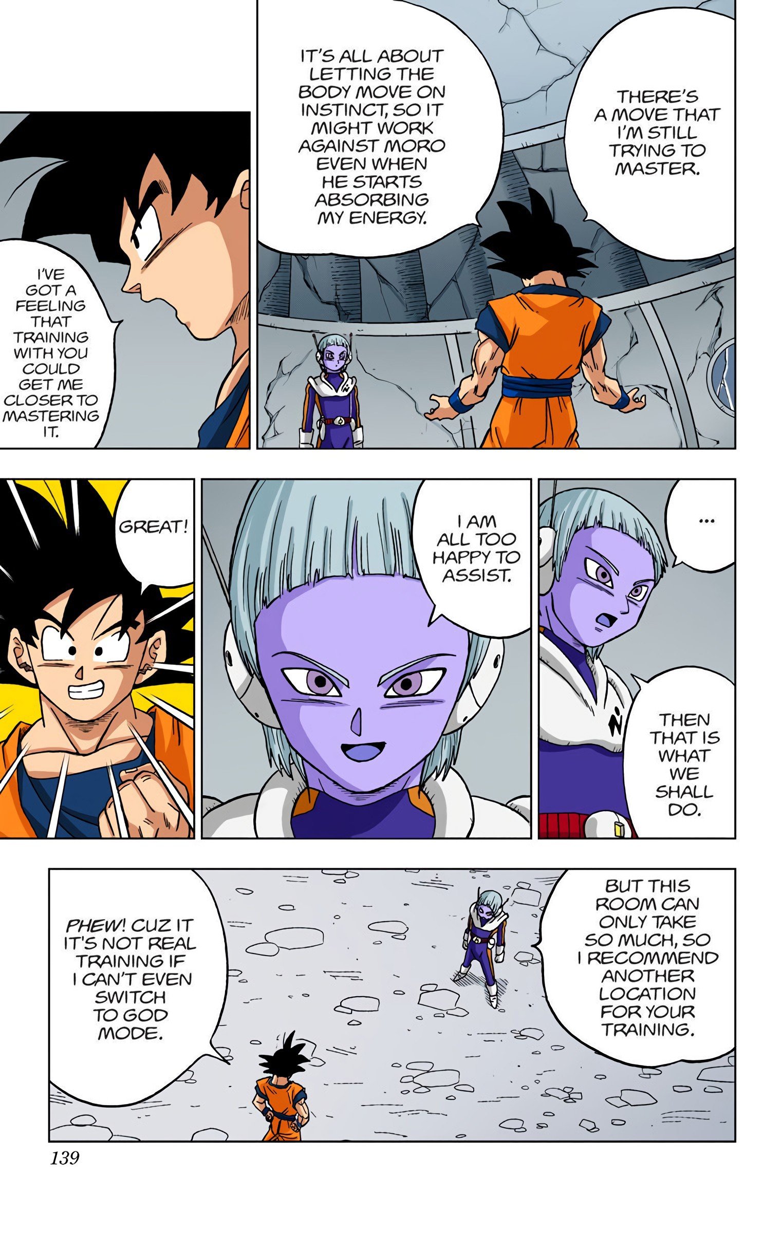 DBS Colored Manga