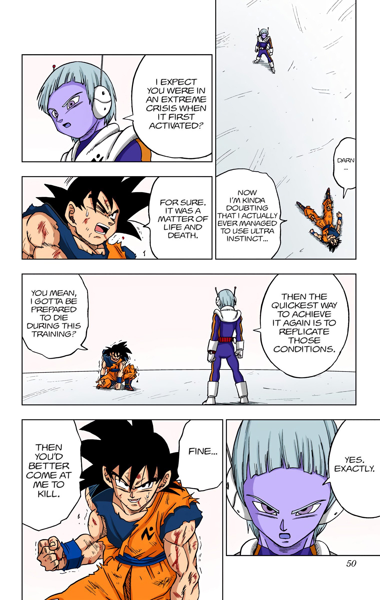 DBS Colored Manga