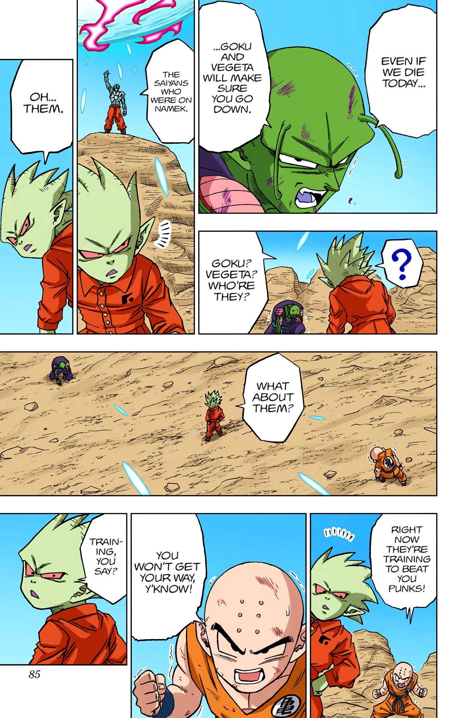 DBS Colored Manga