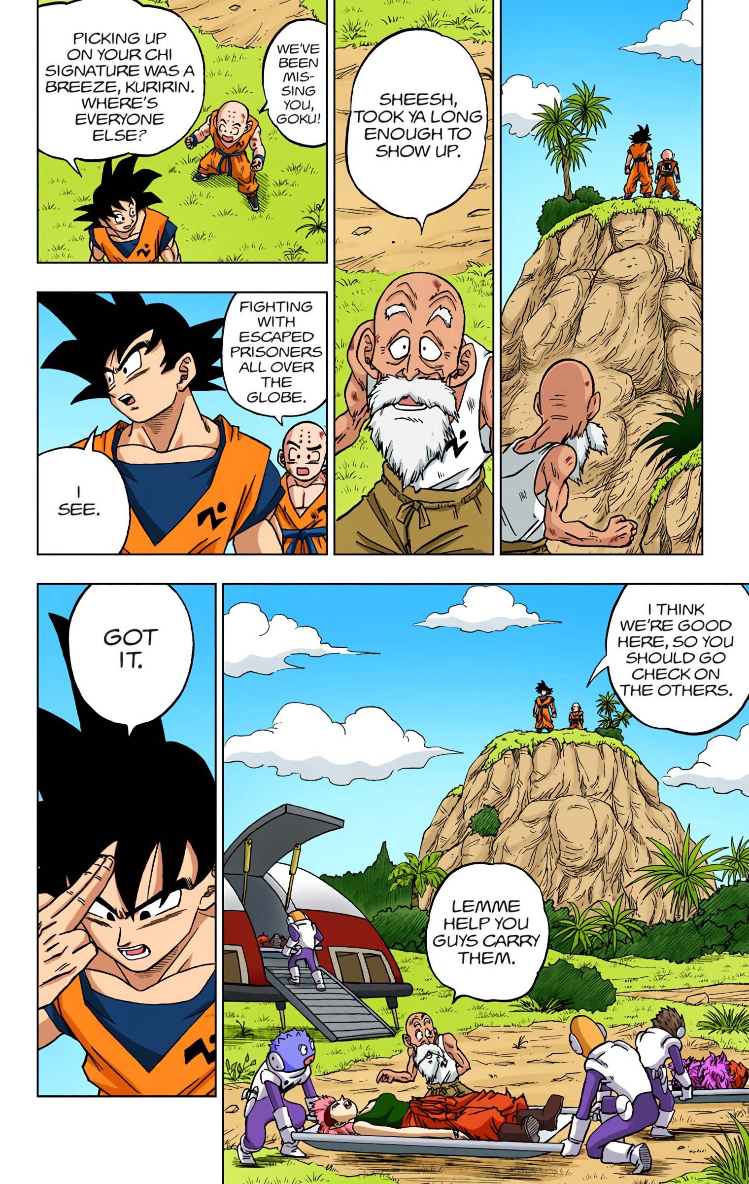 DBS Colored Manga