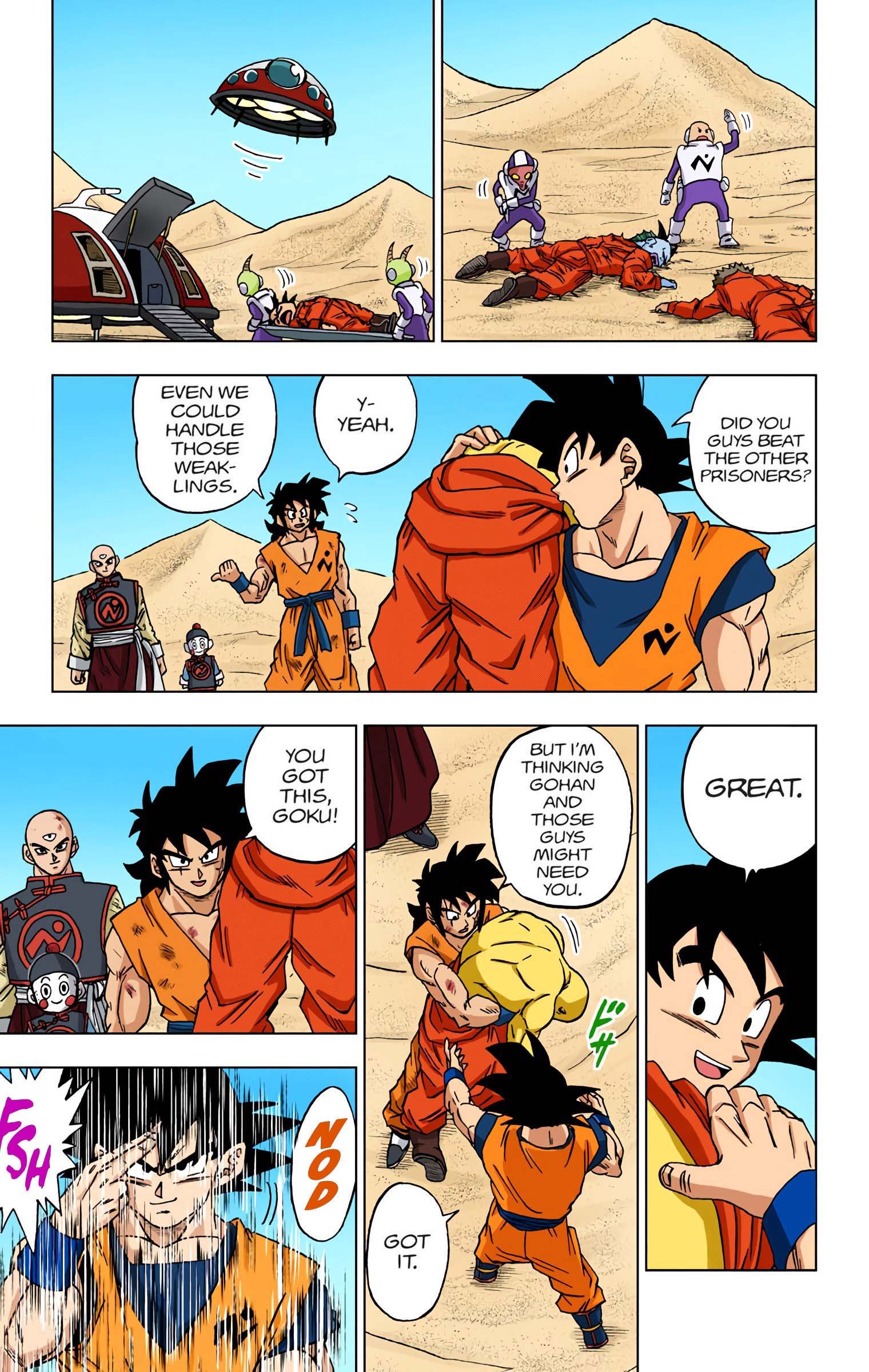 DBS Colored Manga