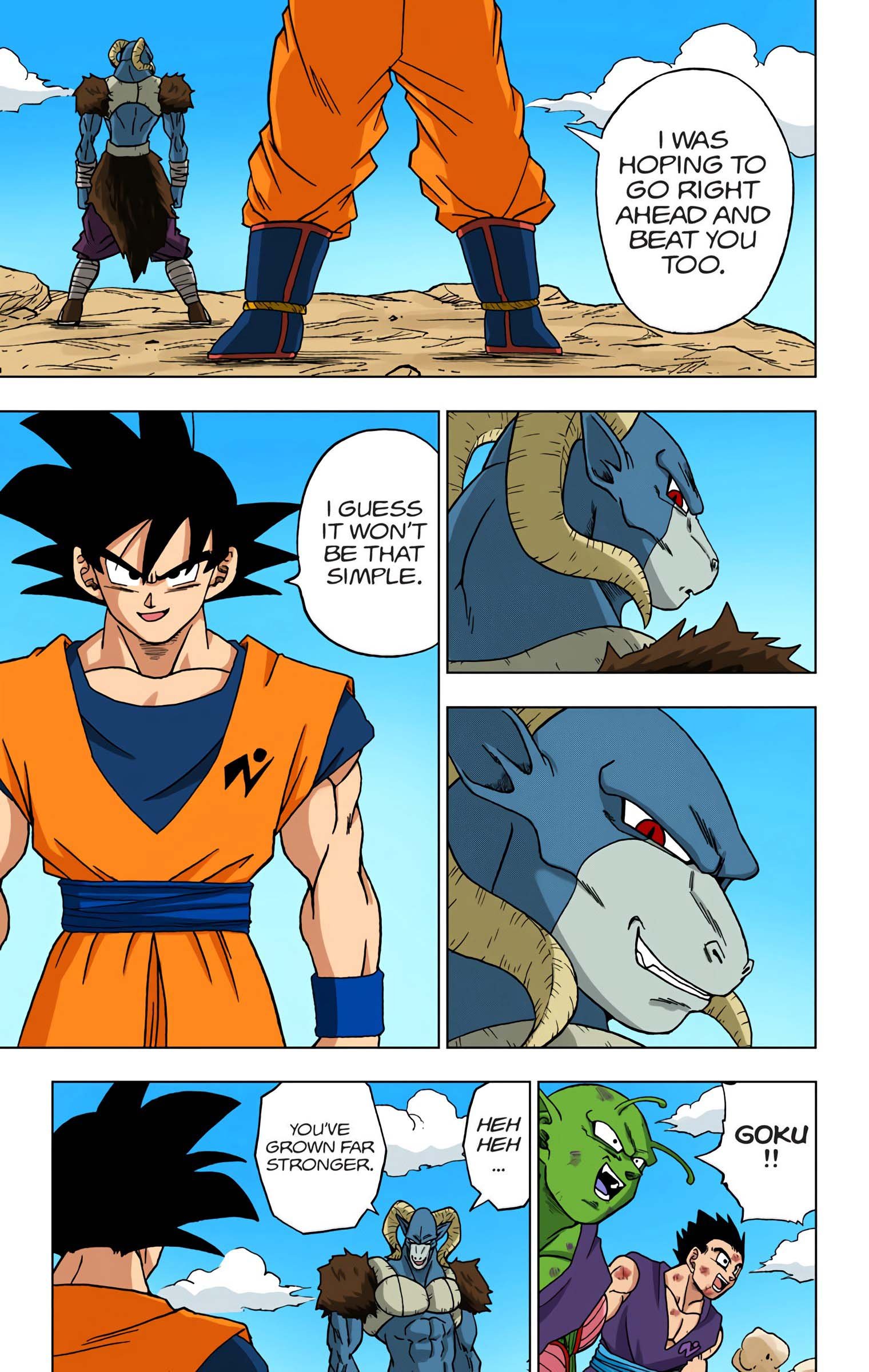 DBS Colored Manga