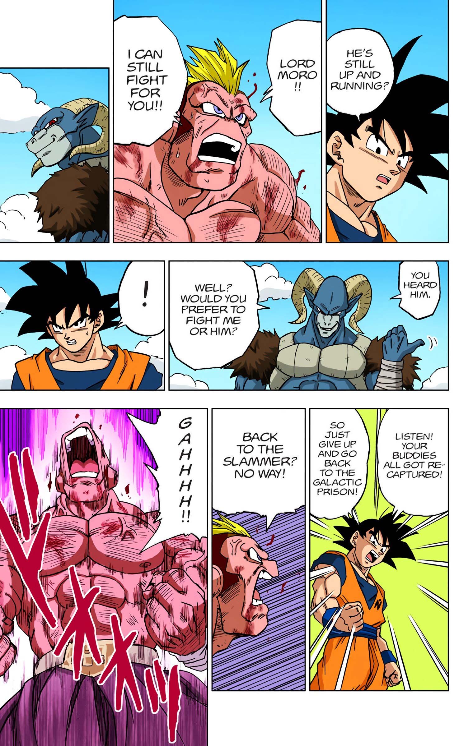 DBS Colored Manga