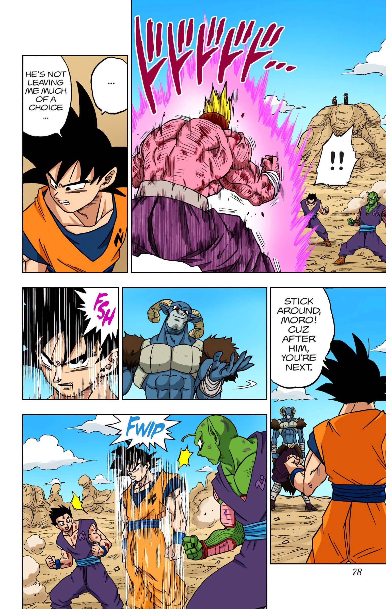 DBS Colored Manga