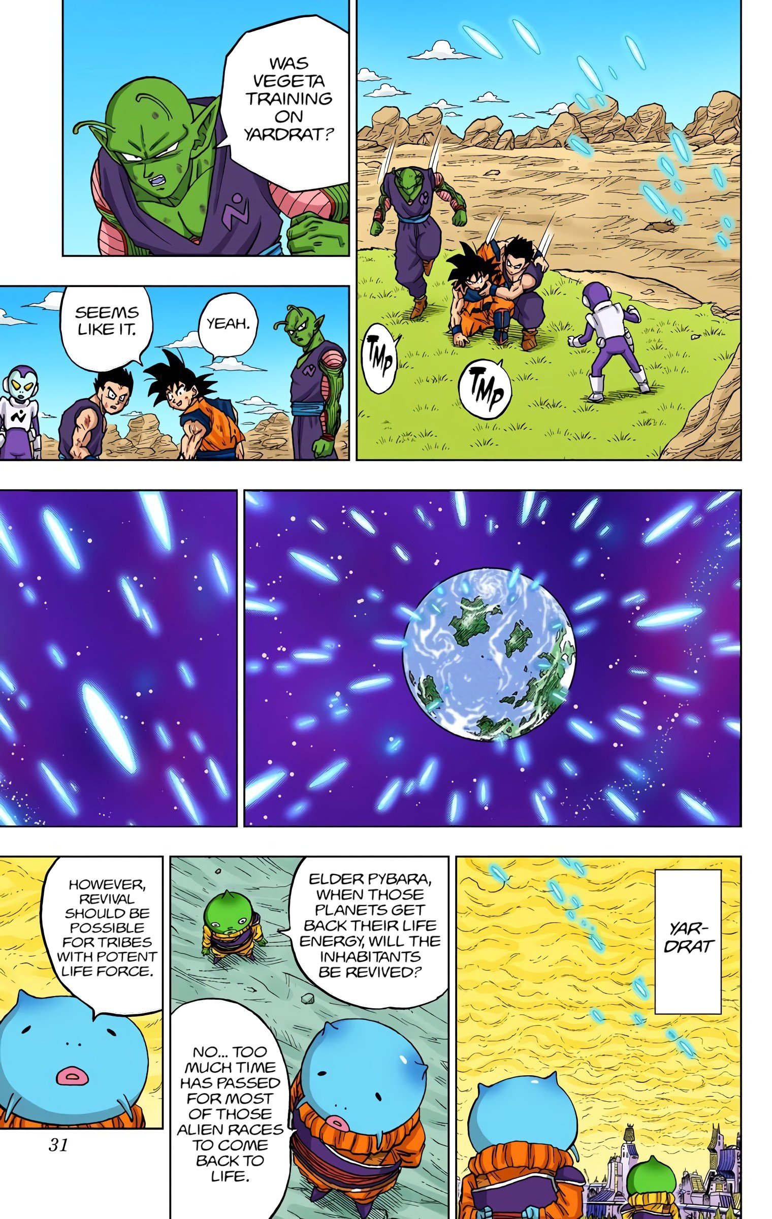 DBS Colored Manga