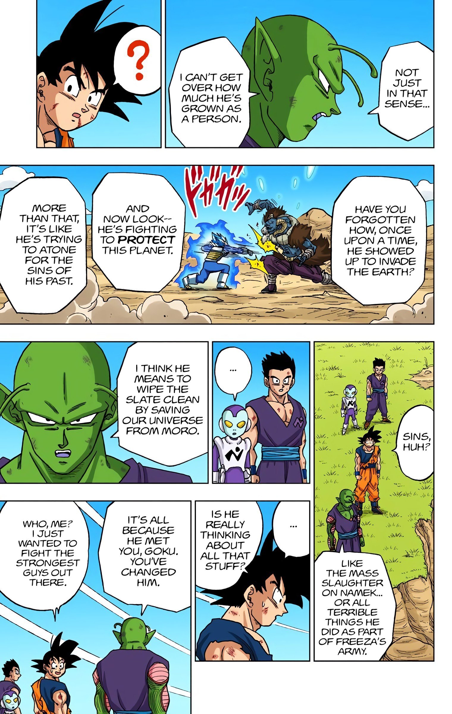 DBS Colored Manga