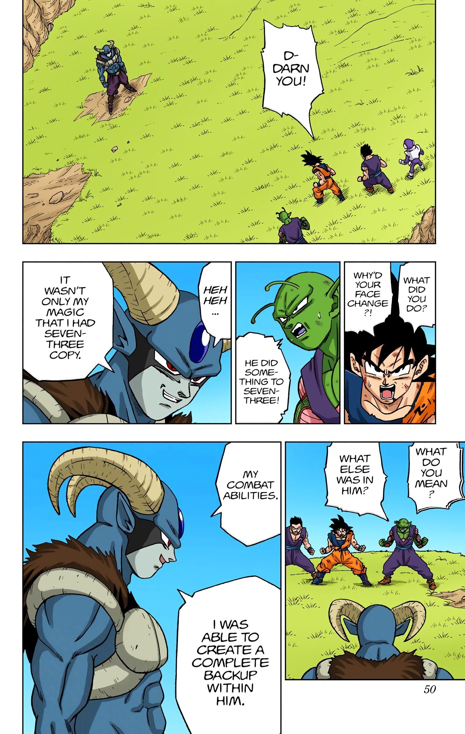 DBS Colored Manga