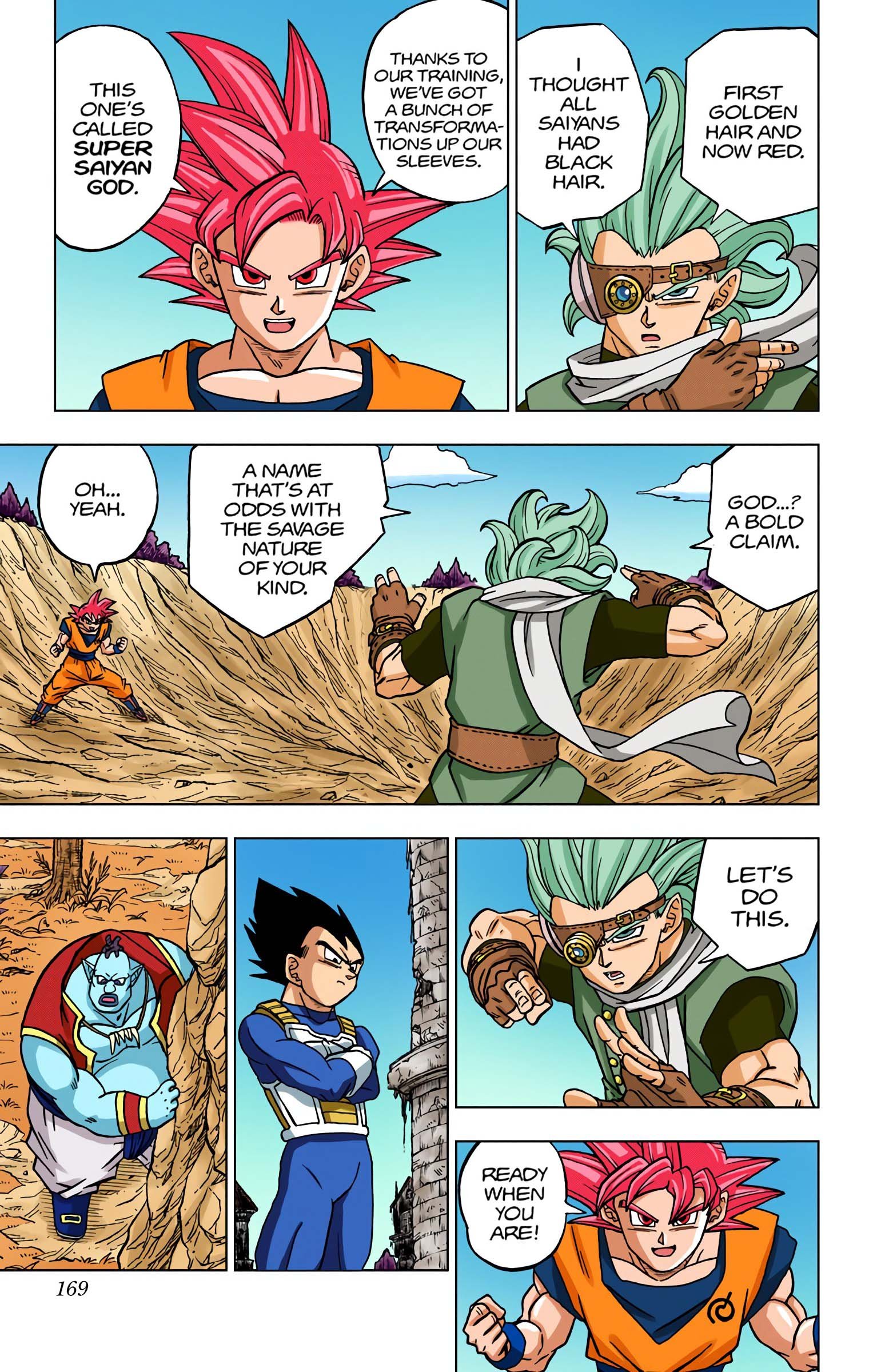 DBS Colored Manga