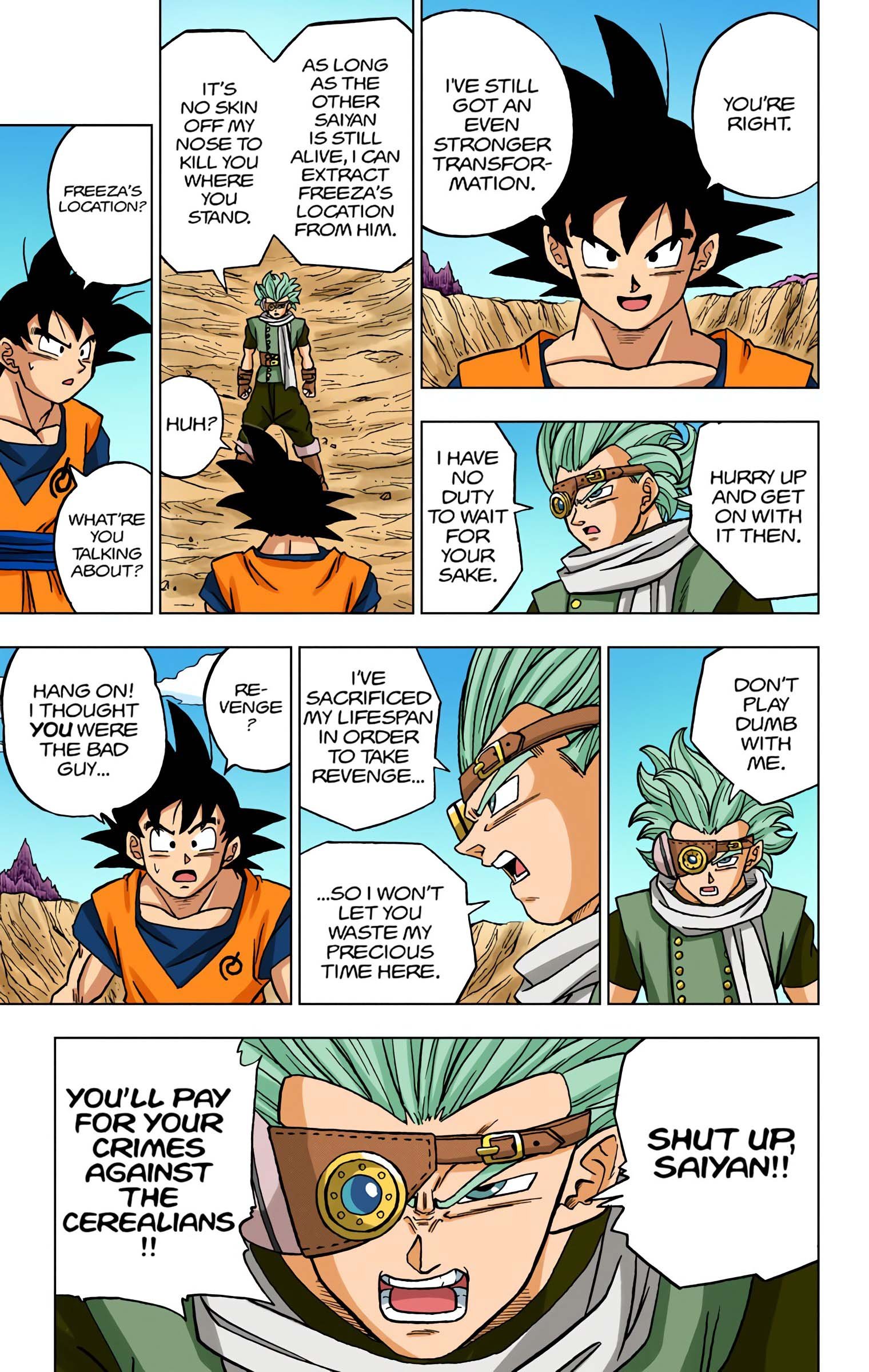 DBS Colored Manga