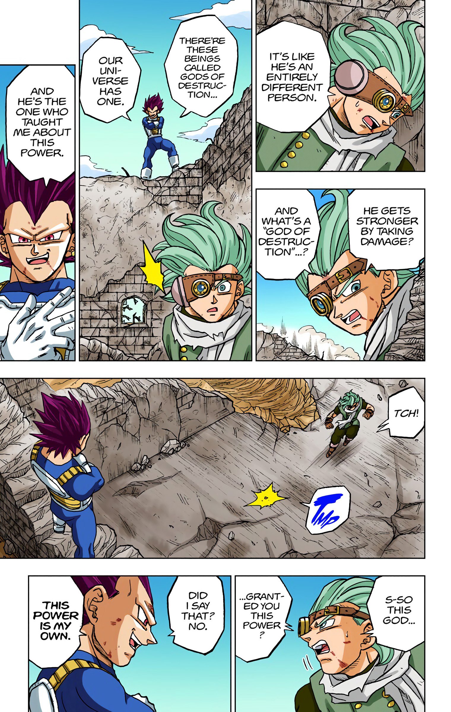 DBS Colored Manga