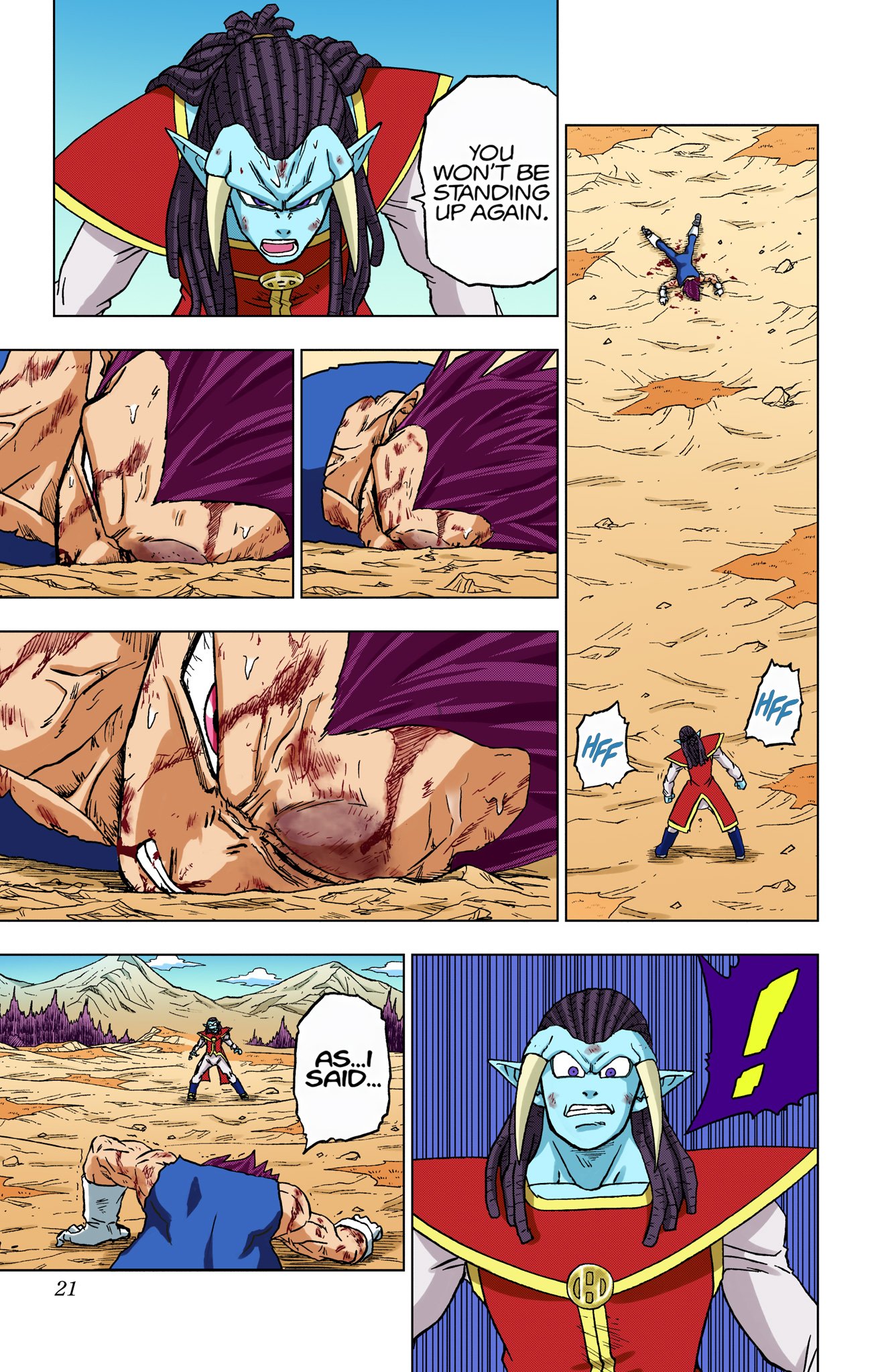 DBS Colored Manga