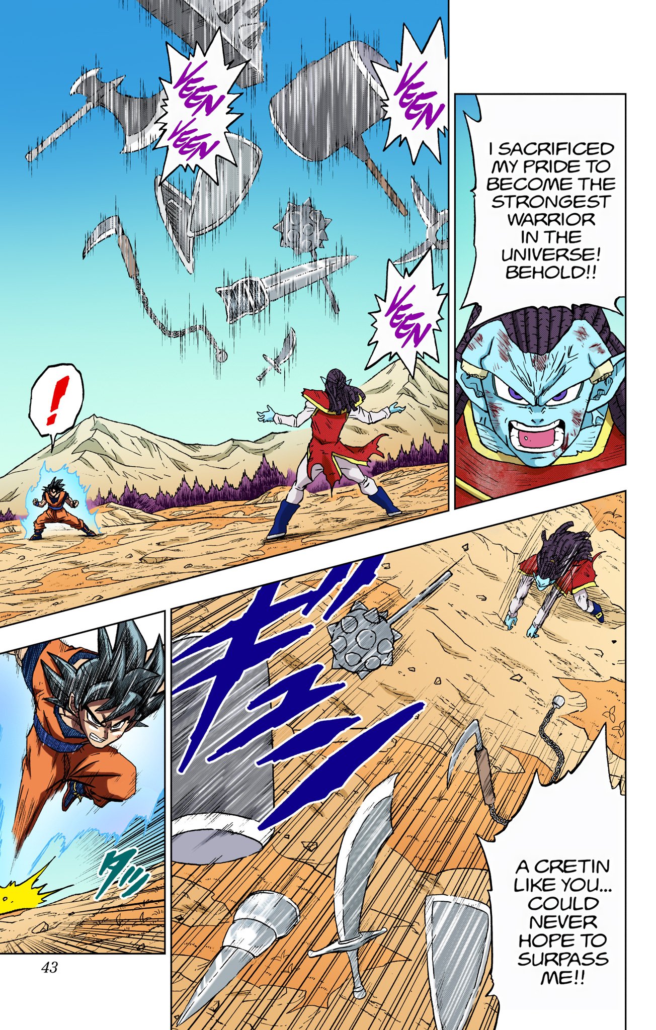 DBS Colored Manga