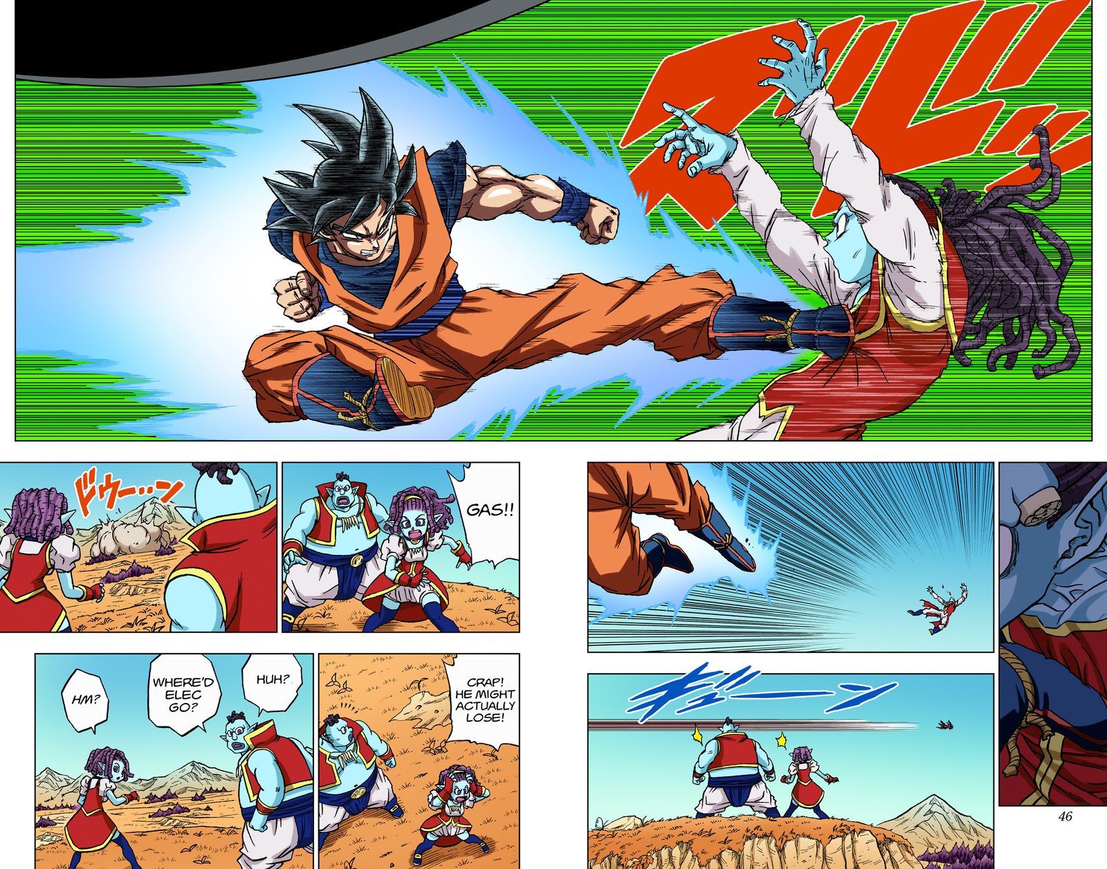 DBS Colored Manga