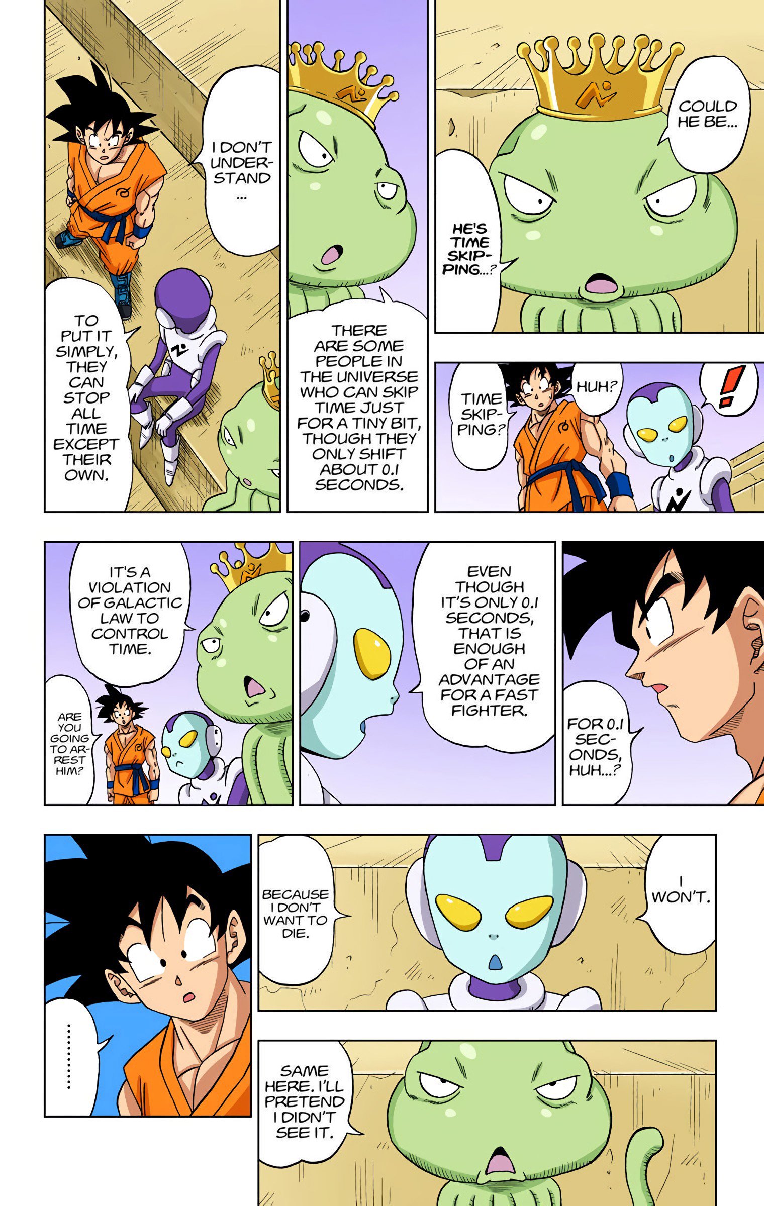 DBS Colored Manga