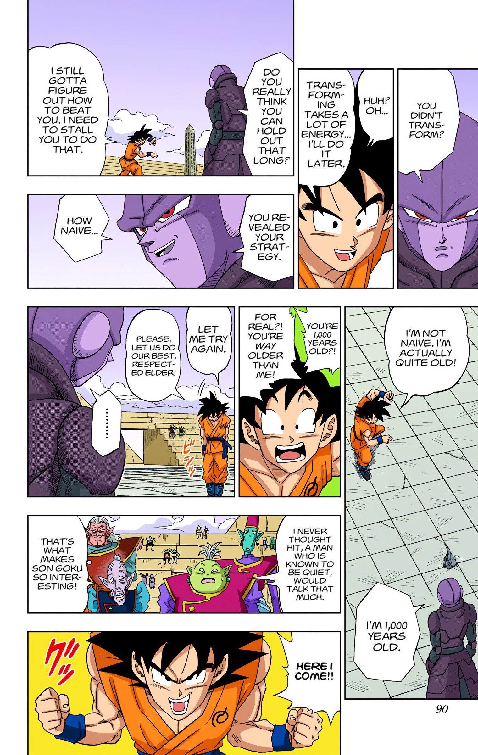 DBS Colored Manga