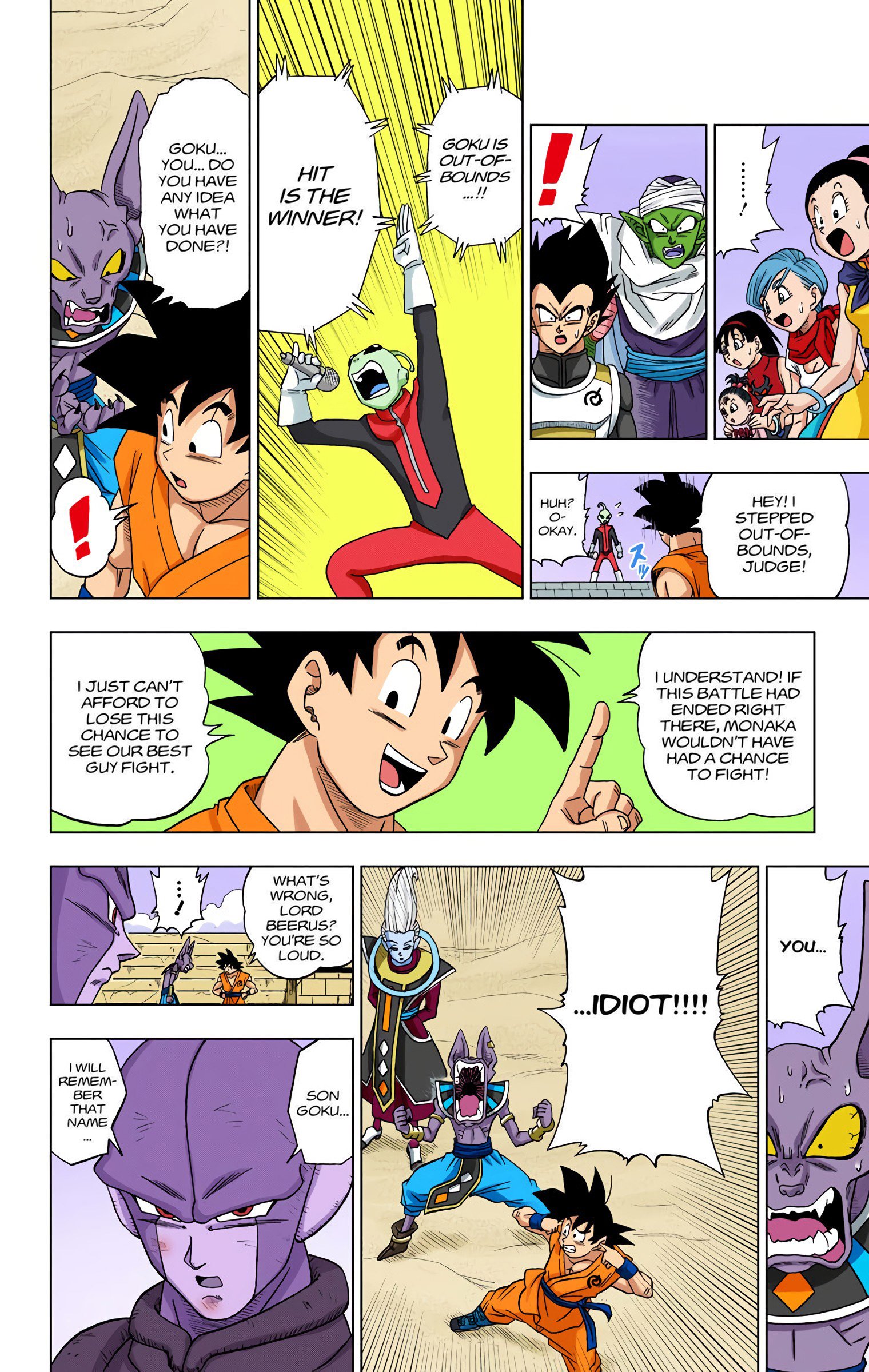 DBS Colored Manga