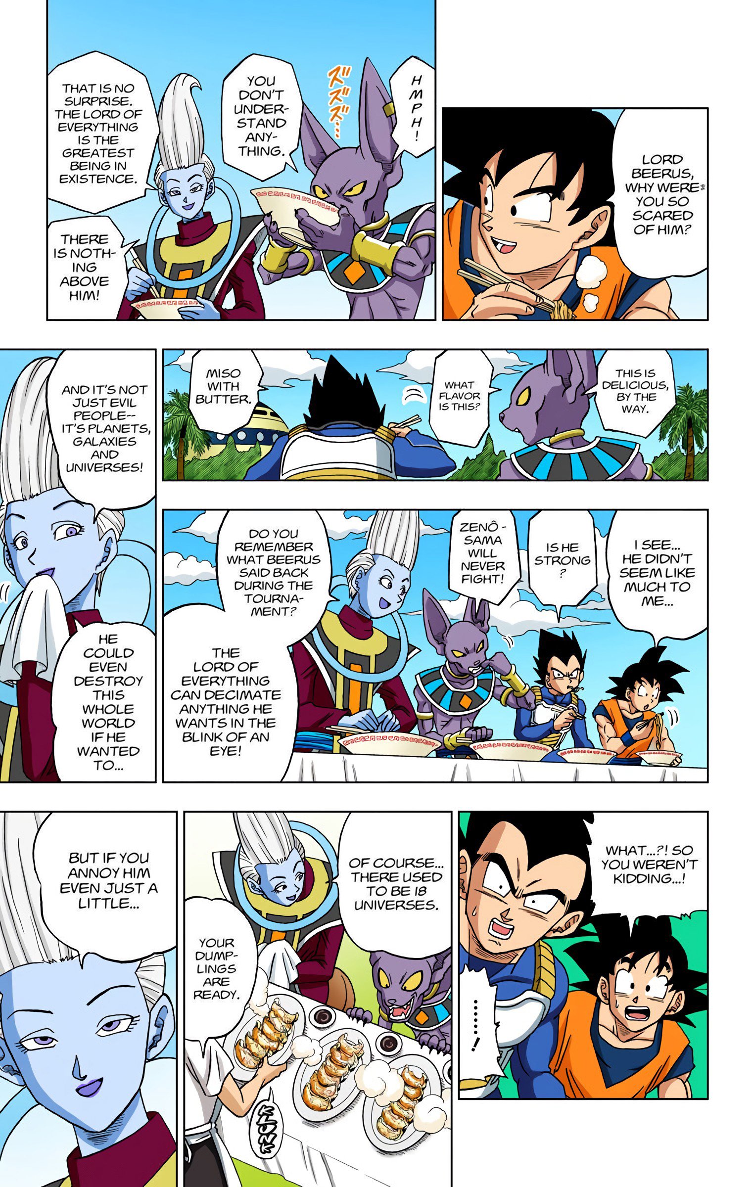 DBS Colored Manga