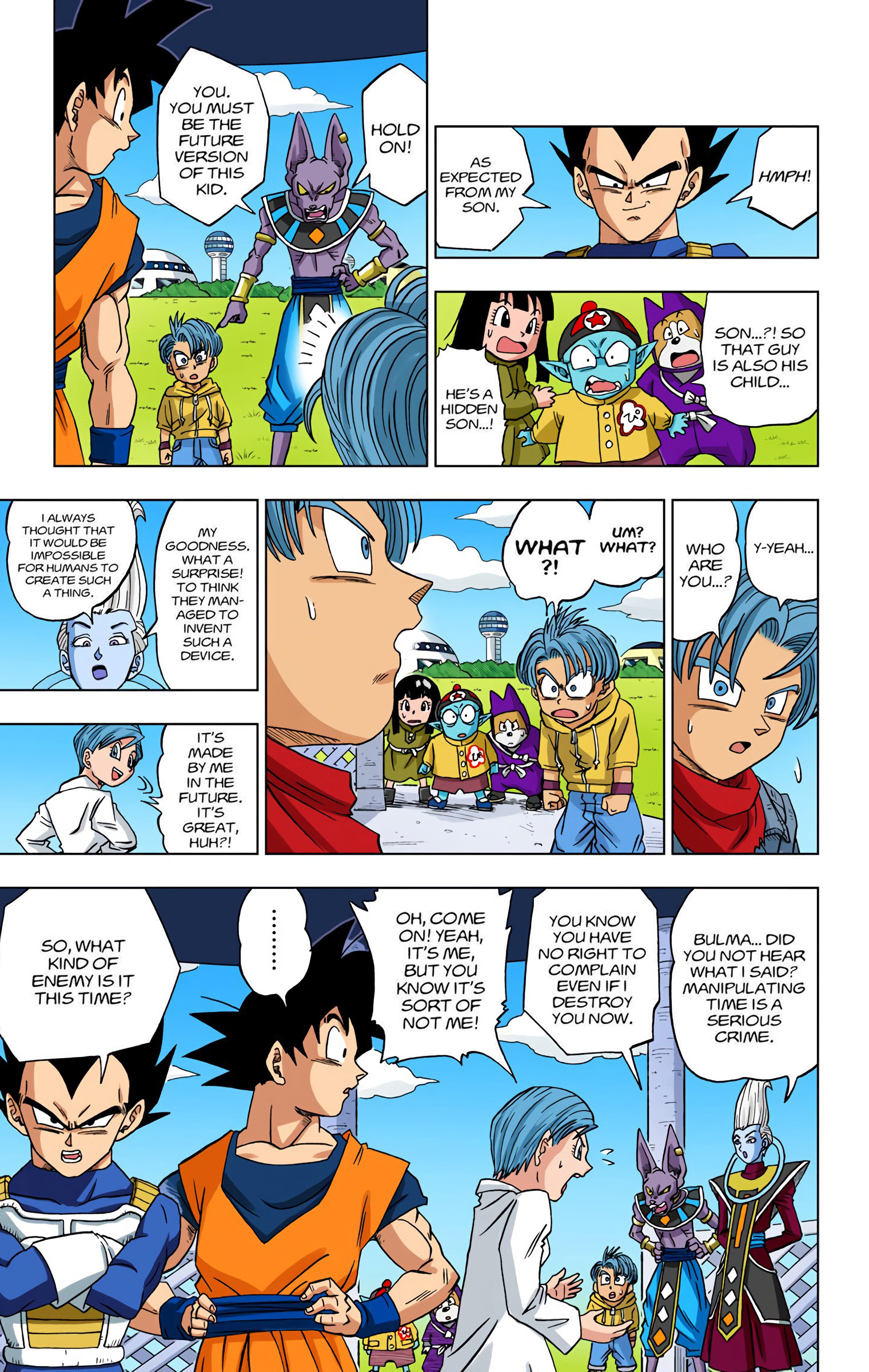 DBS Colored Manga