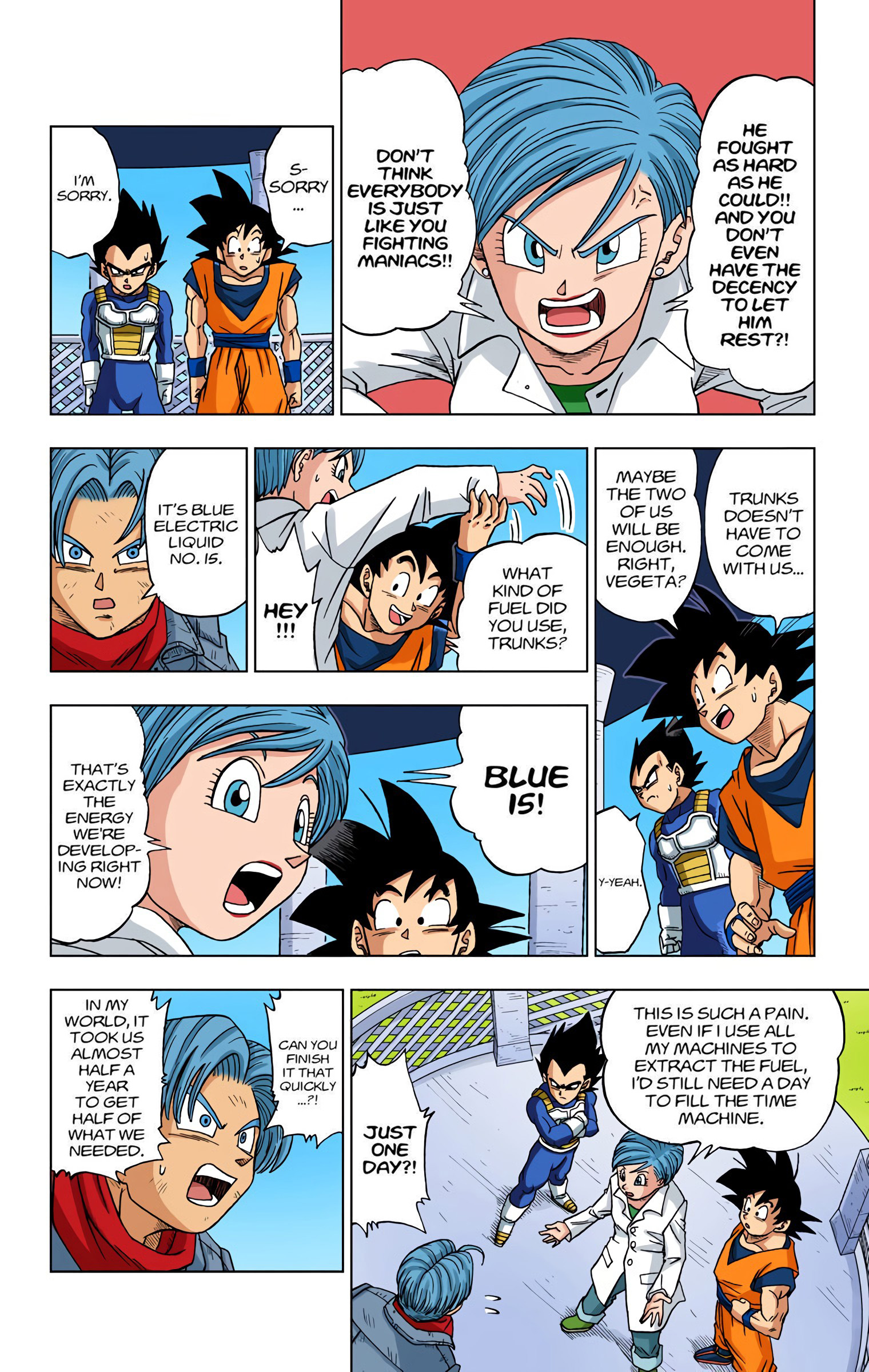 DBS Colored Manga