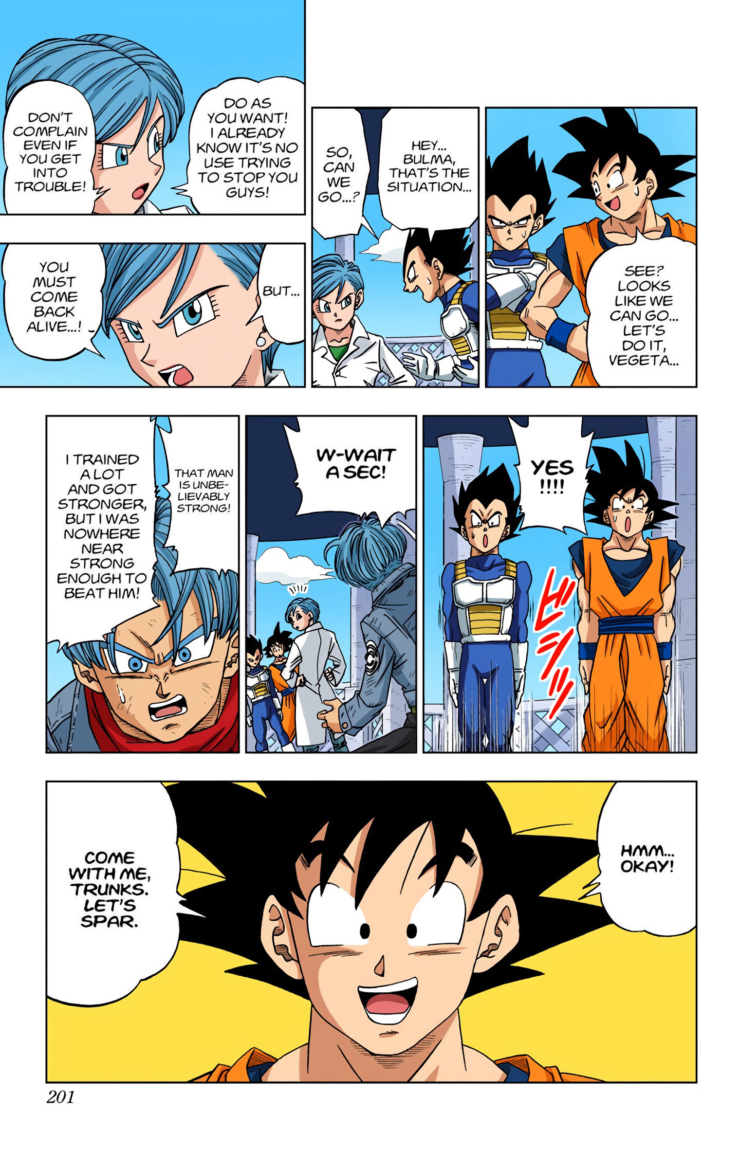 DBS Colored Manga