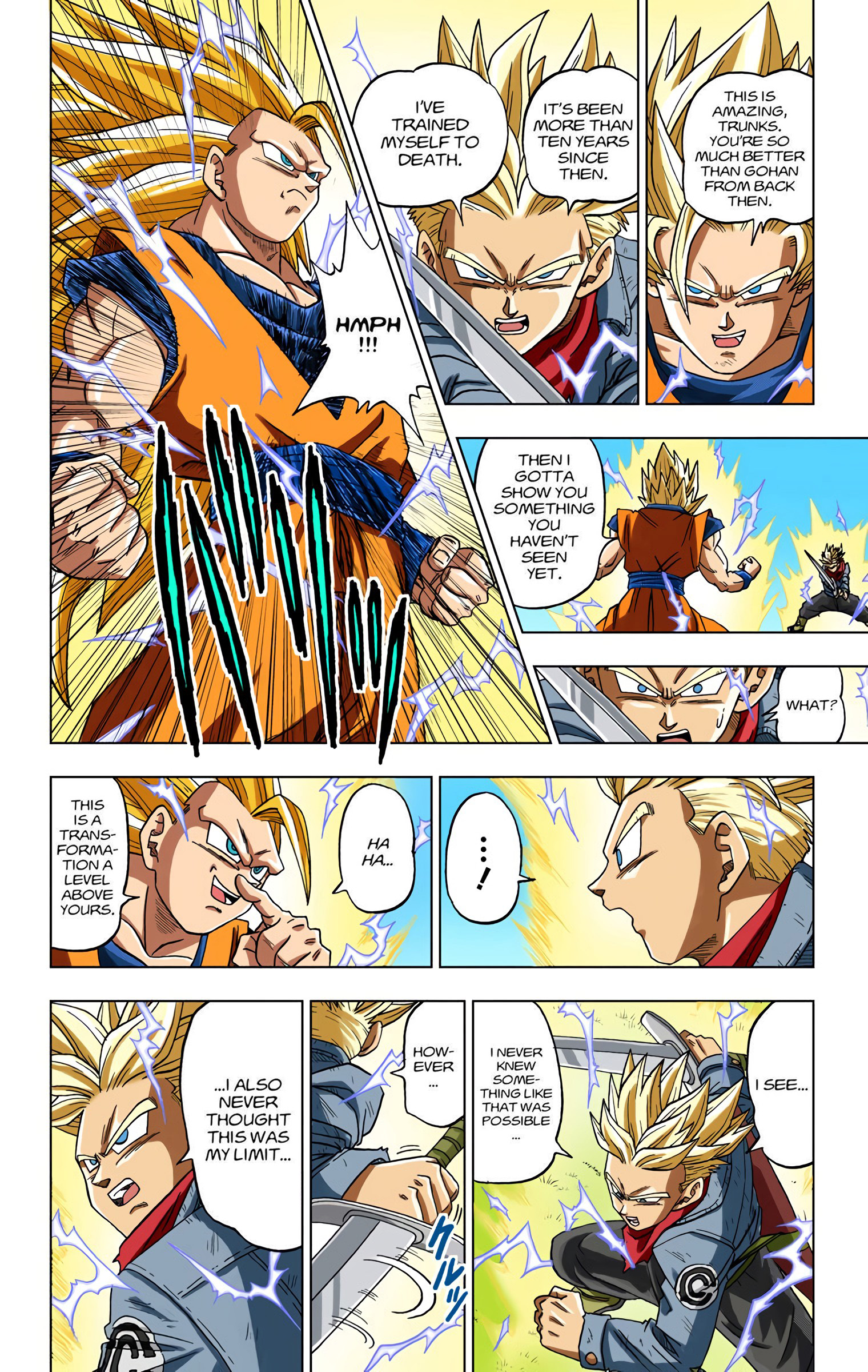 DBS Colored Manga