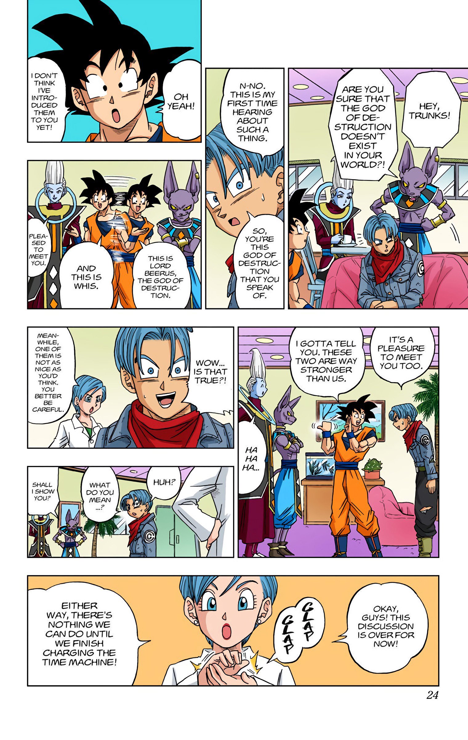 DBS Colored Manga