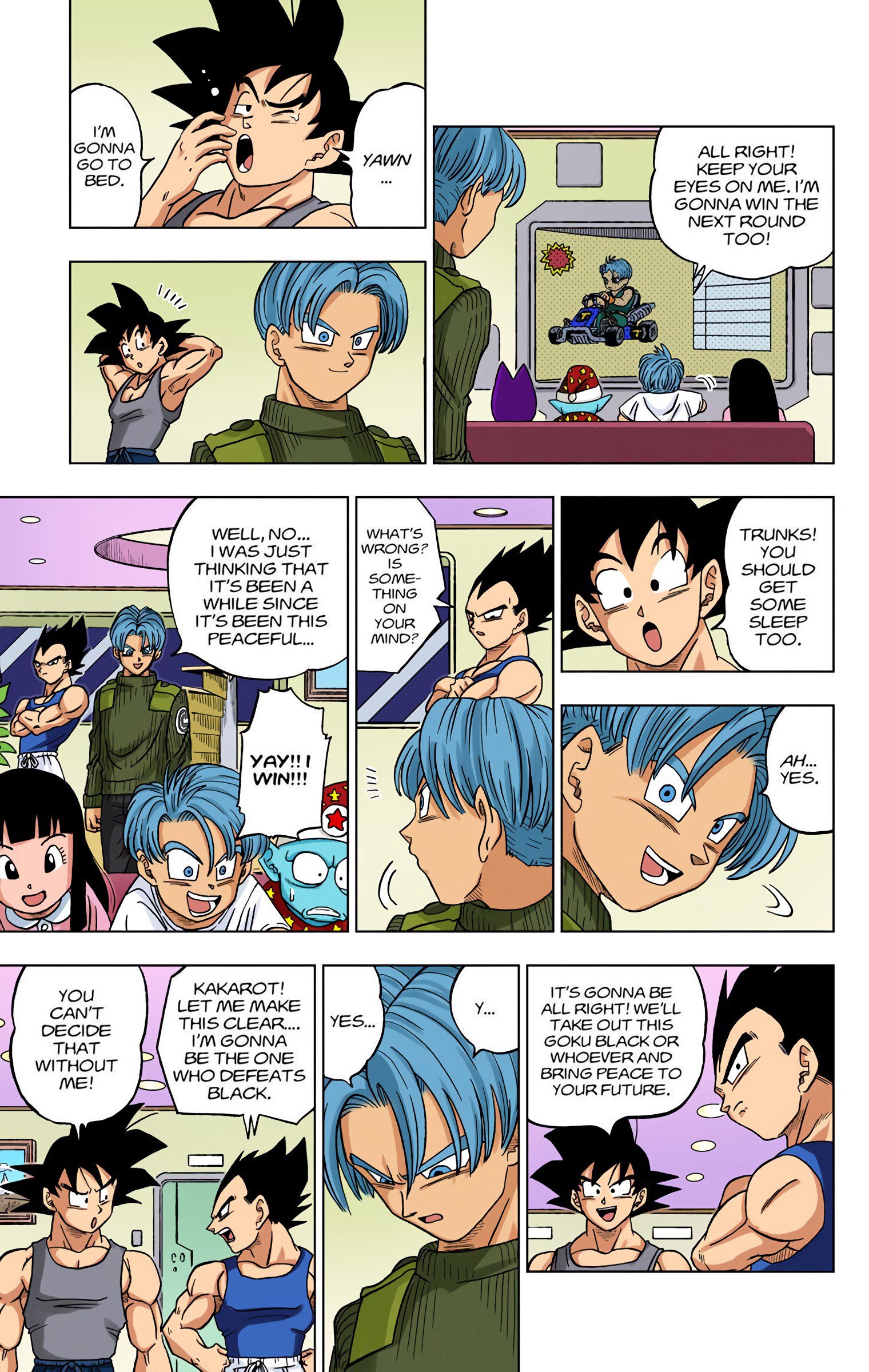 DBS Colored Manga