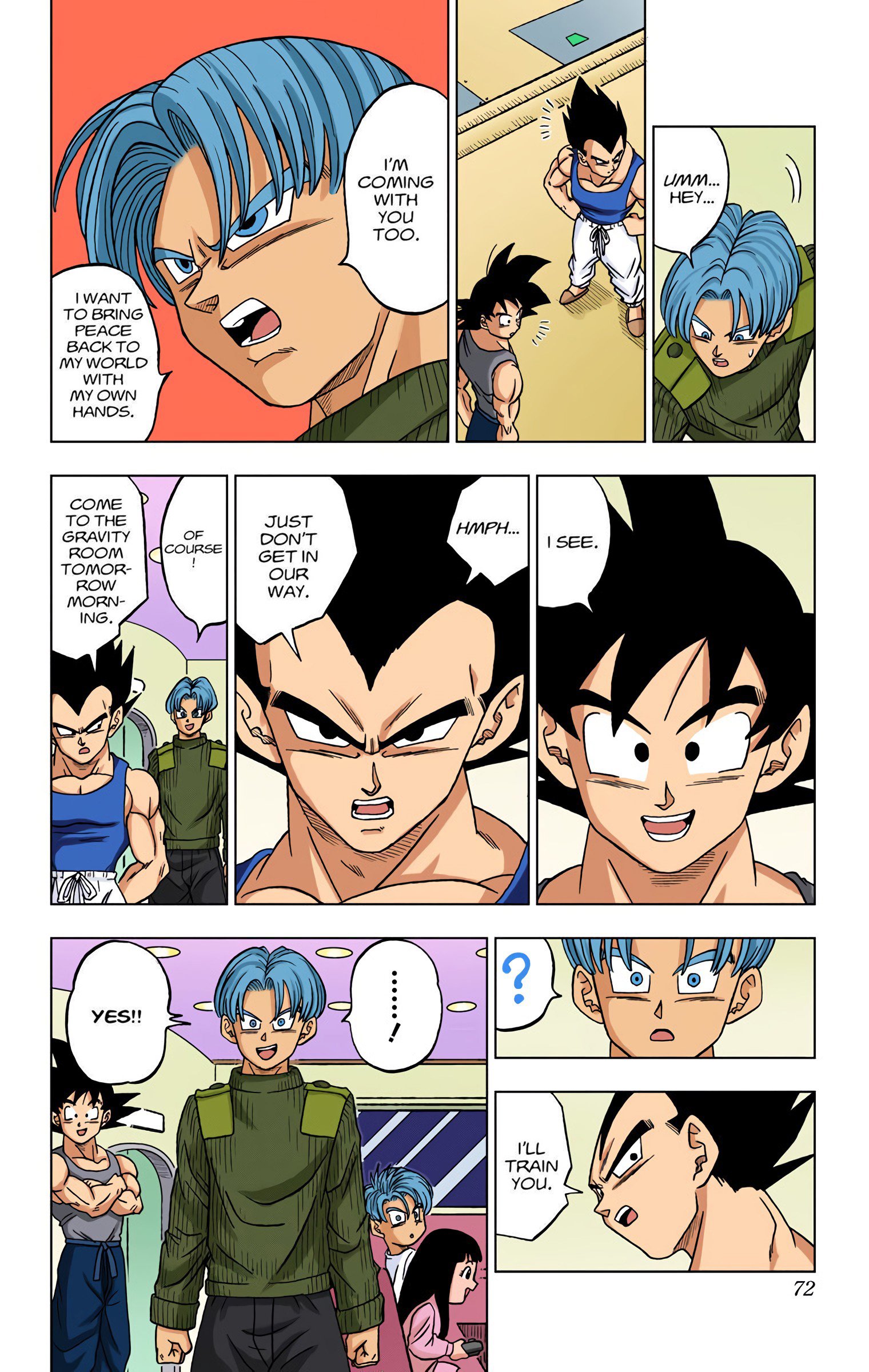 DBS Colored Manga