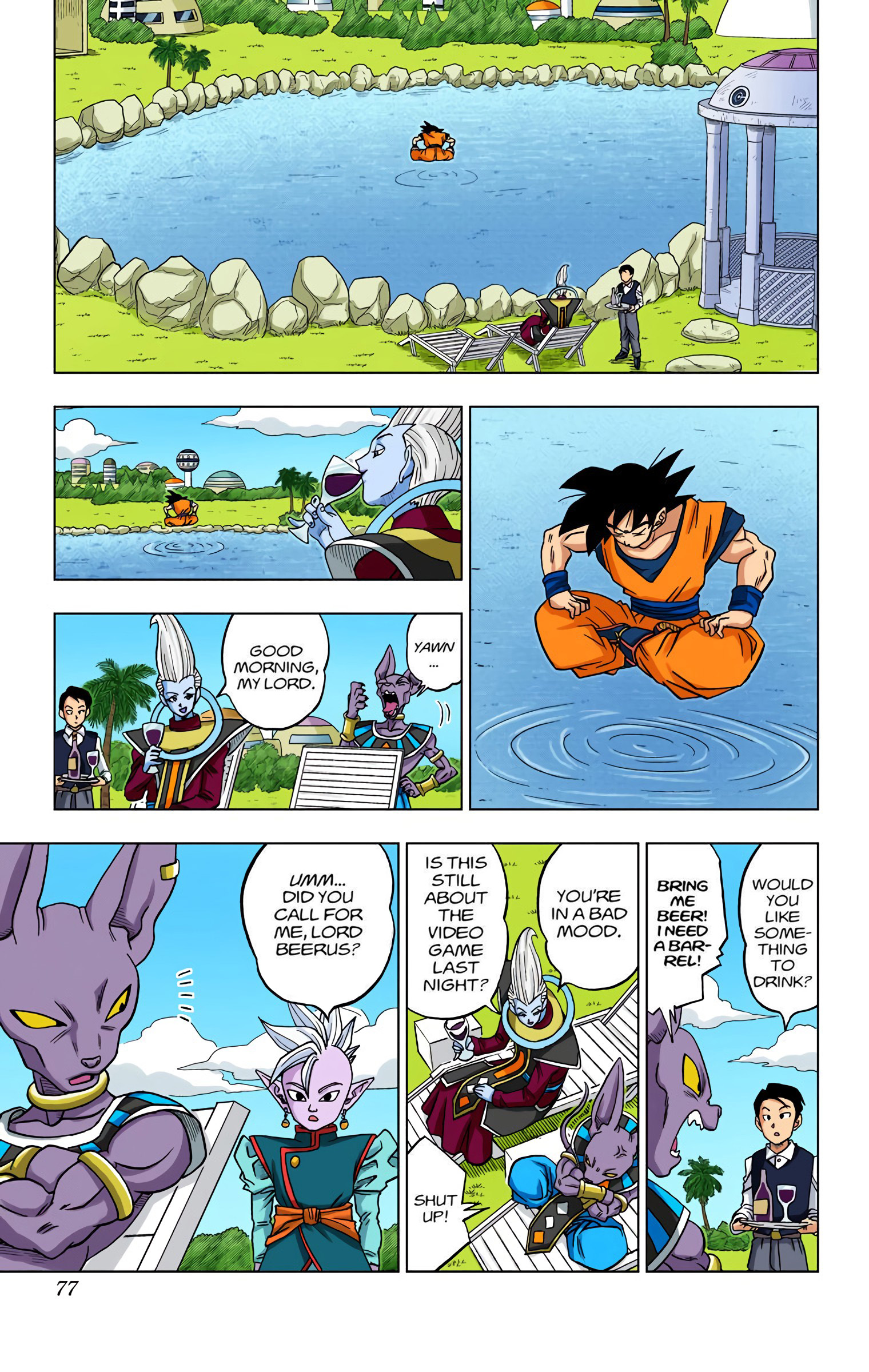 DBS Colored Manga