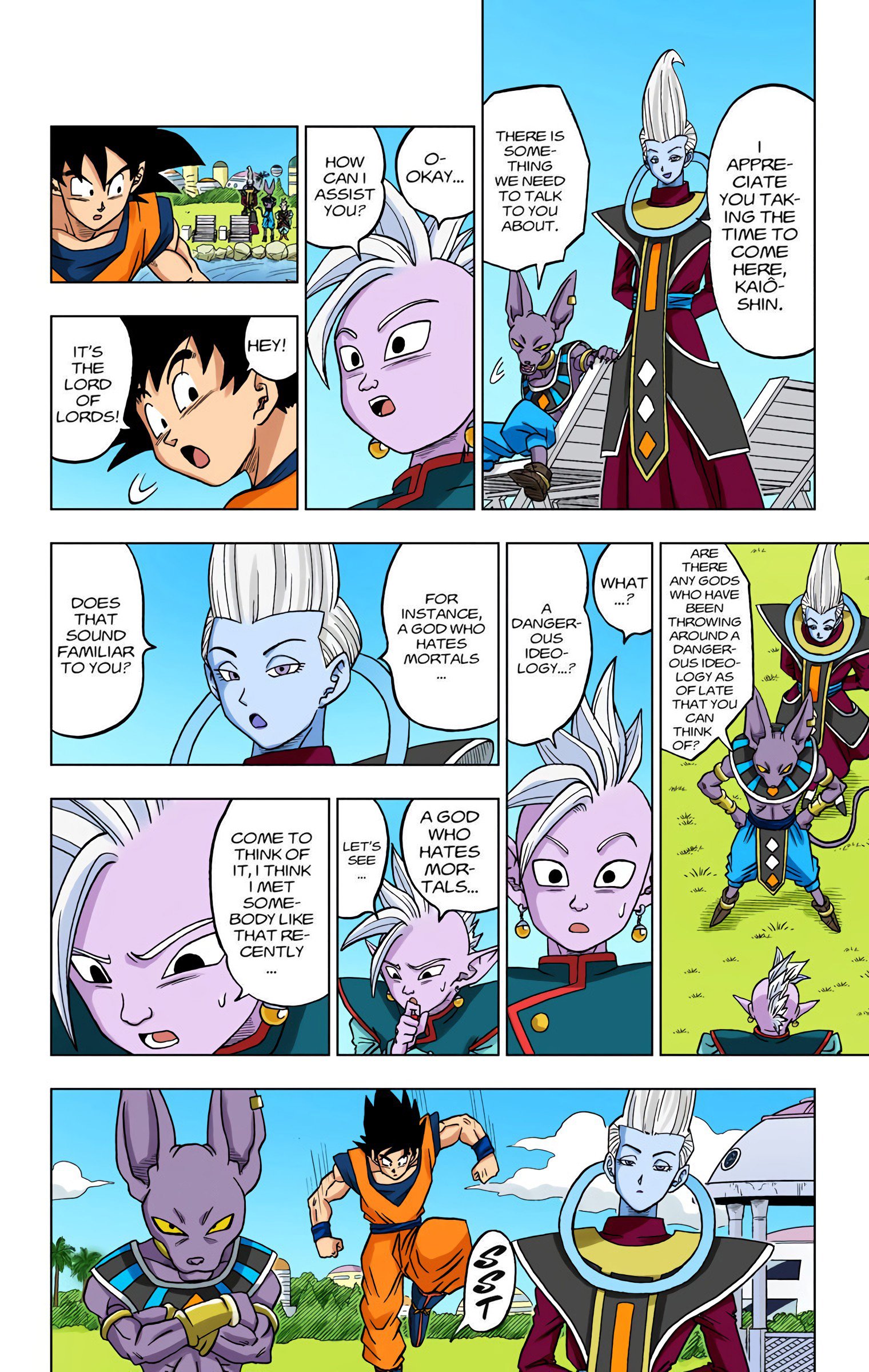 DBS Colored Manga