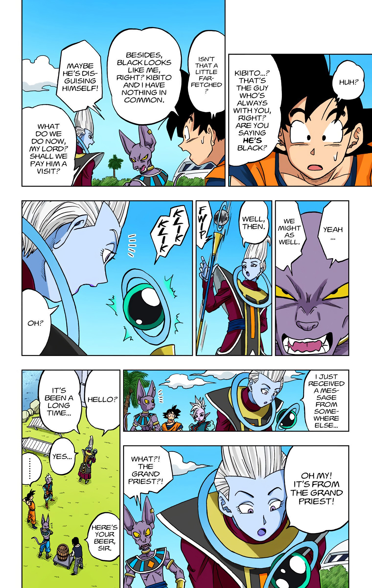 DBS Colored Manga