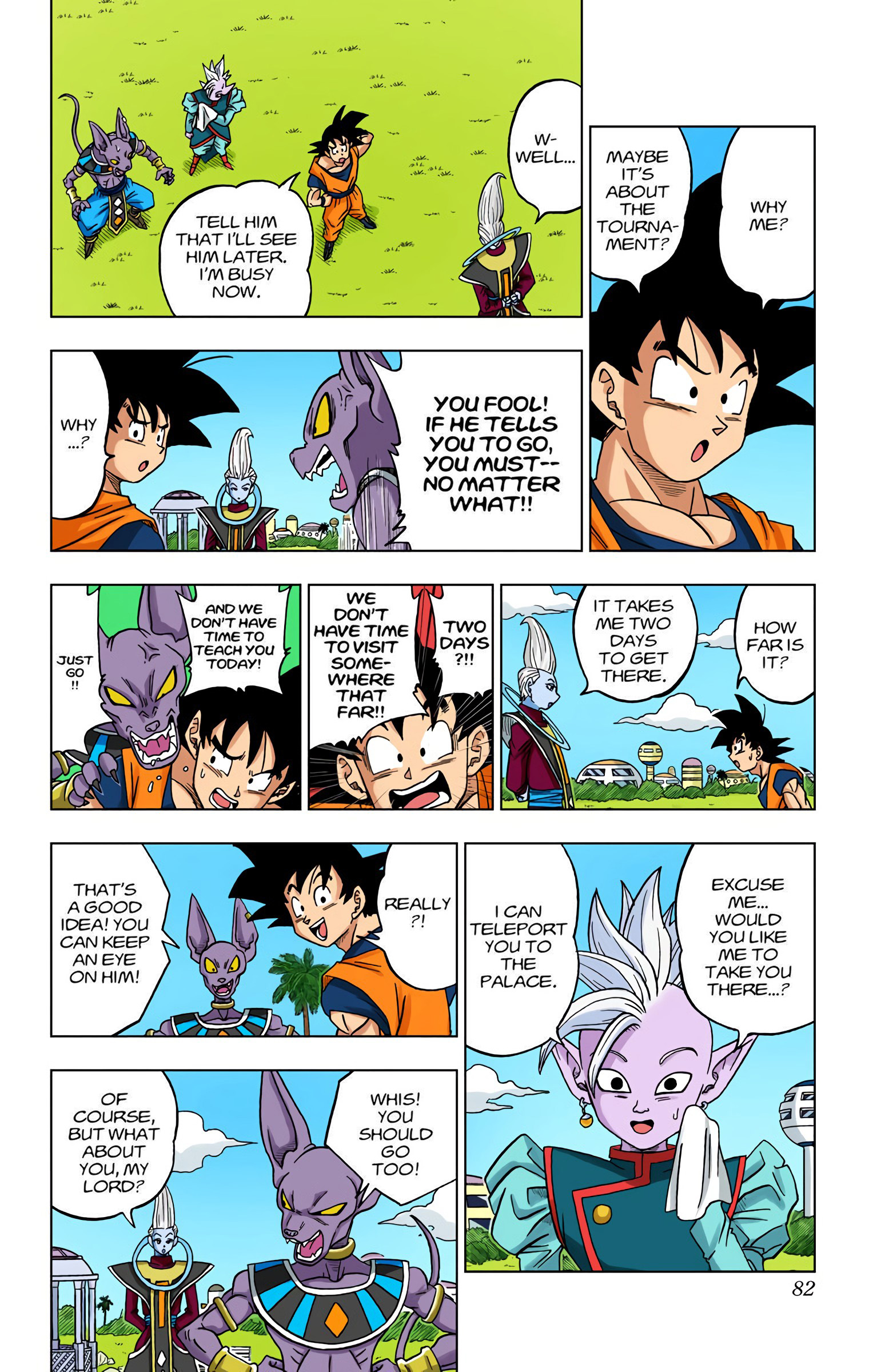 DBS Colored Manga