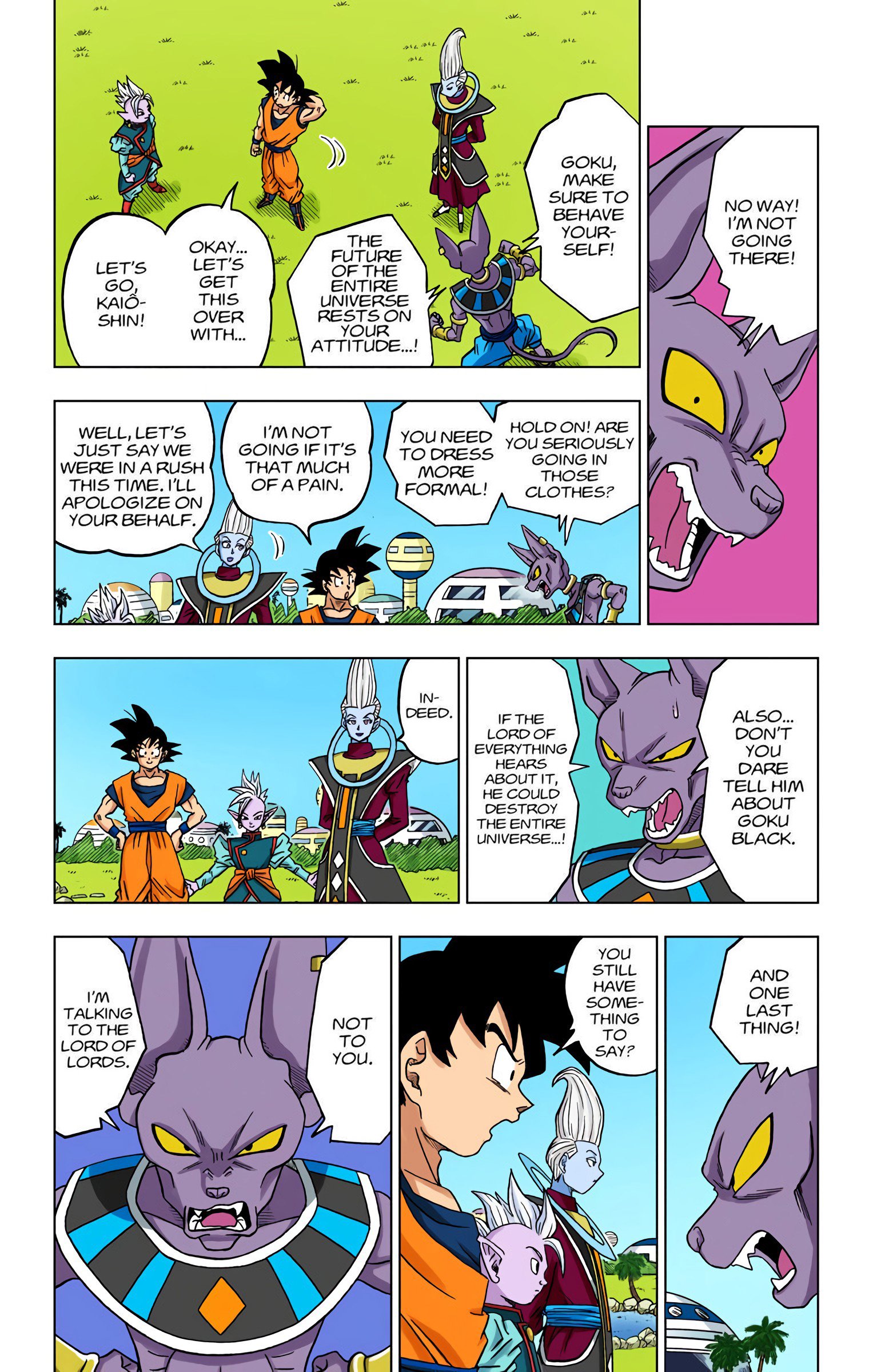 DBS Colored Manga