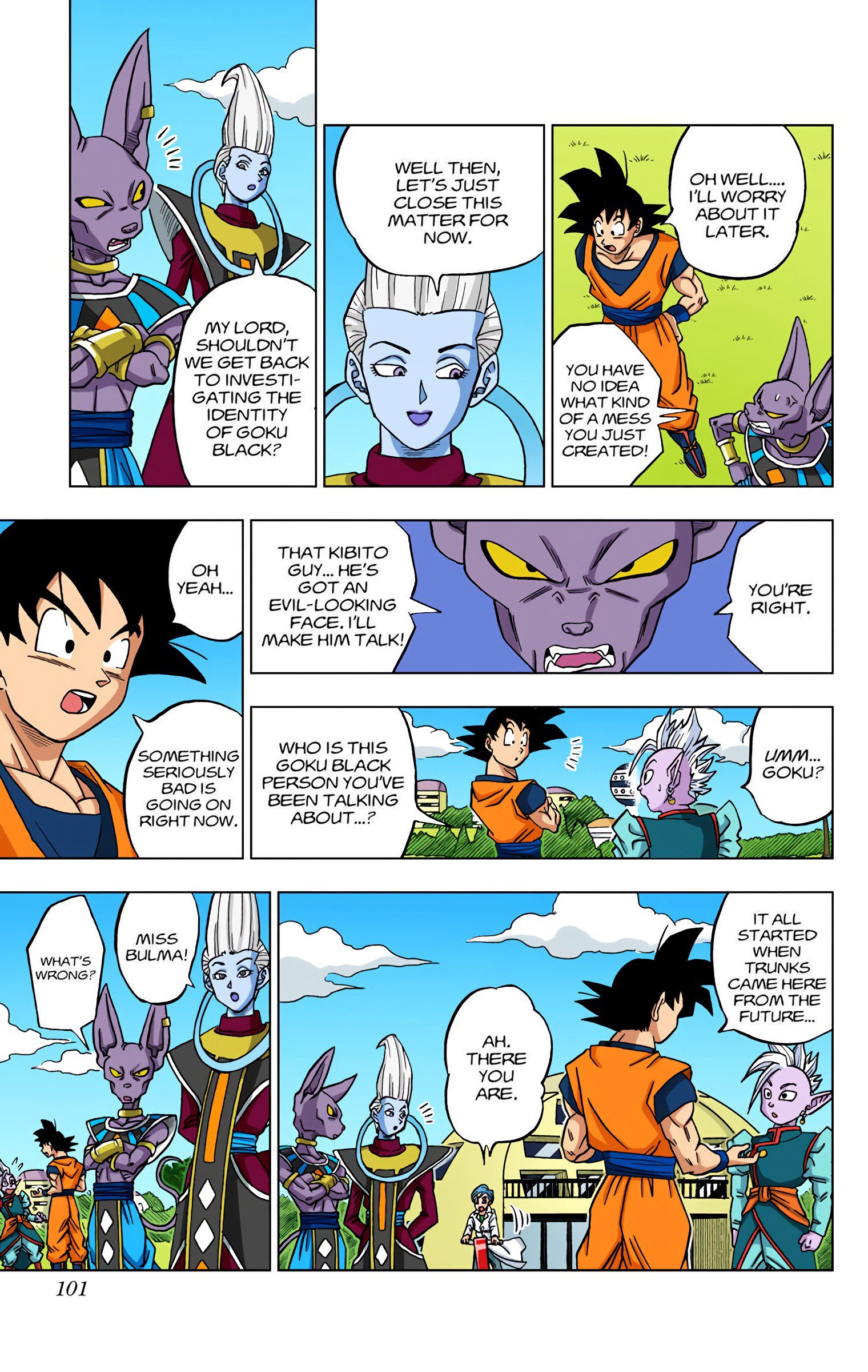 DBS Colored Manga