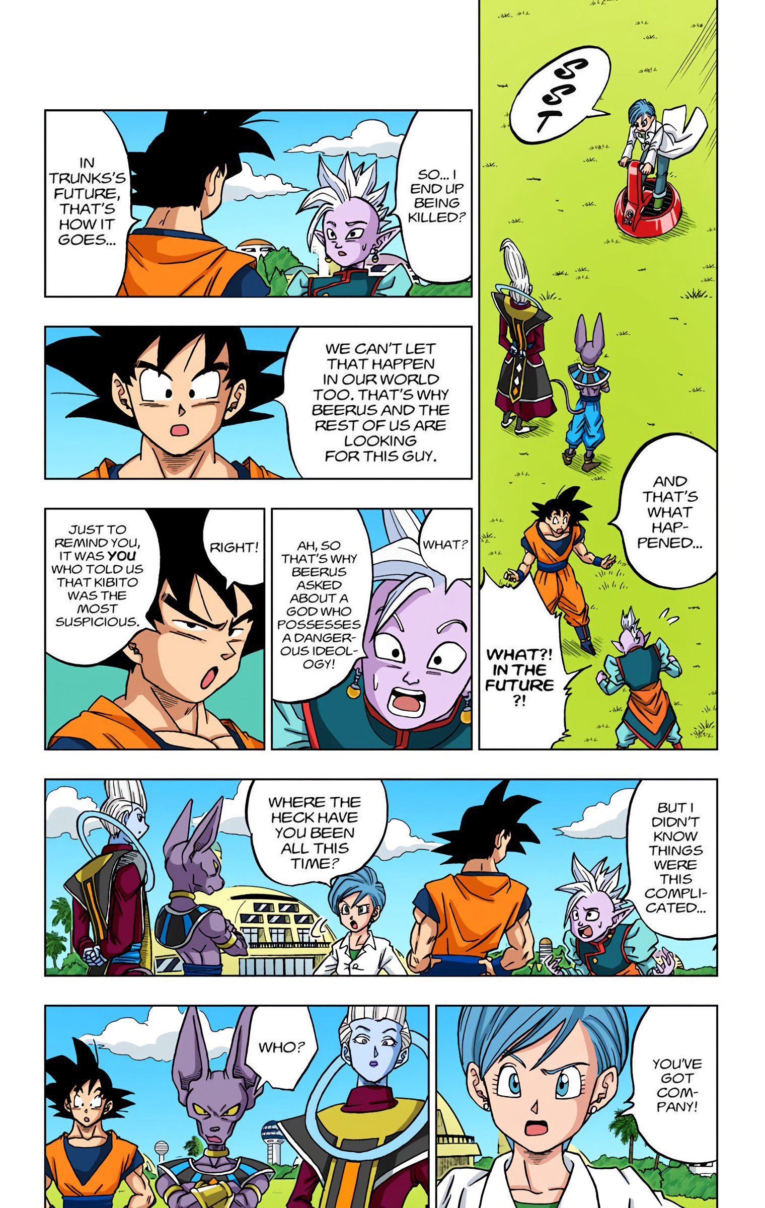 DBS Colored Manga