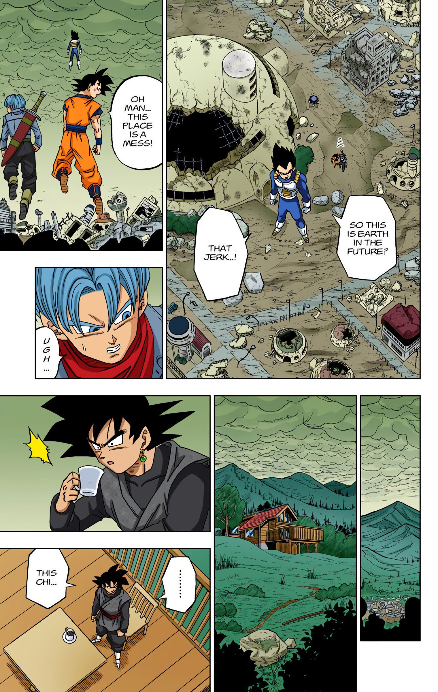 DBS Colored Manga