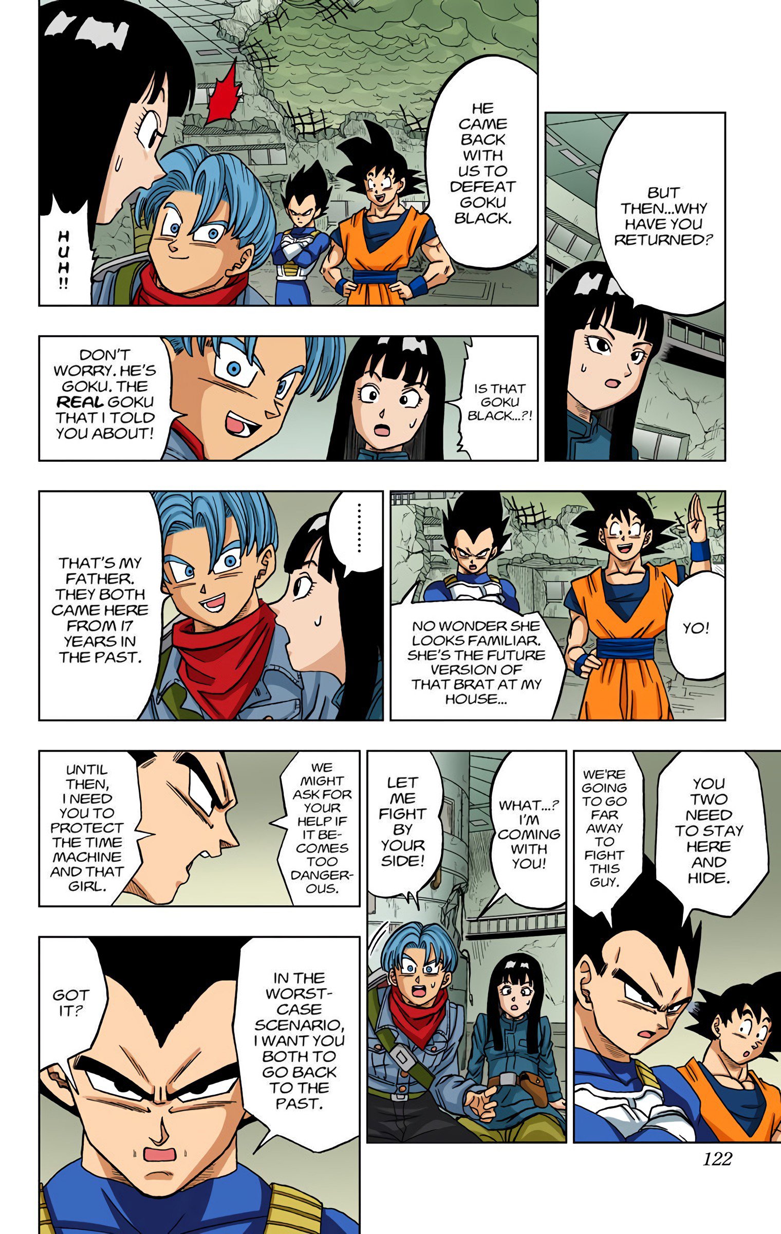 DBS Colored Manga