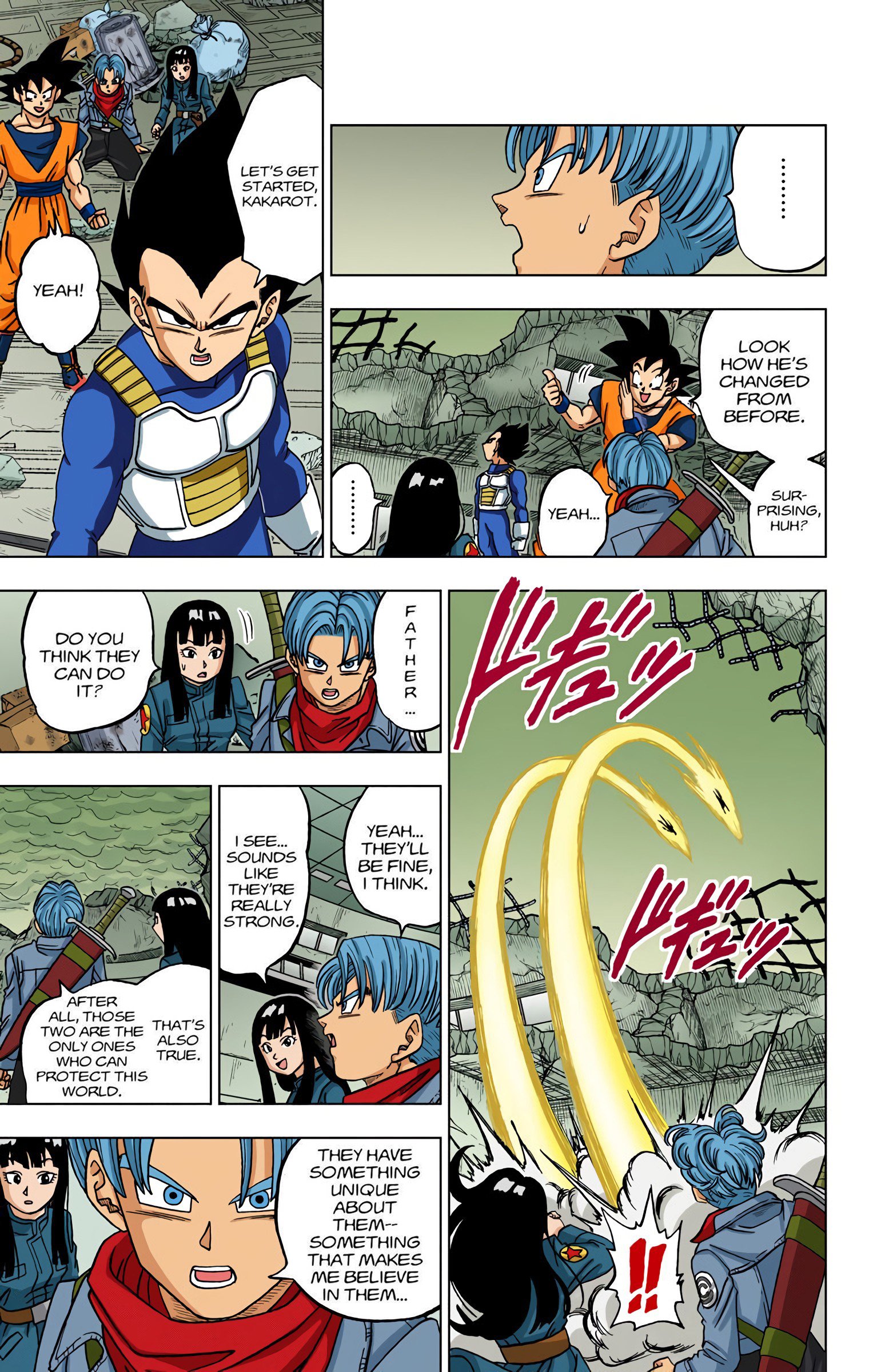 DBS Colored Manga