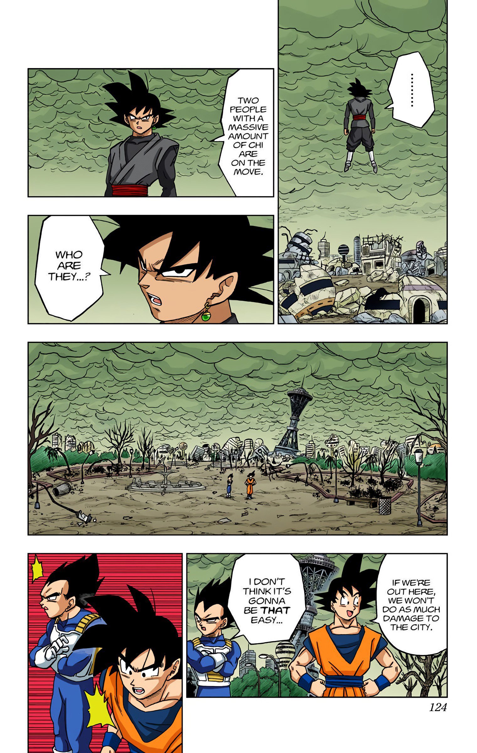 DBS Colored Manga