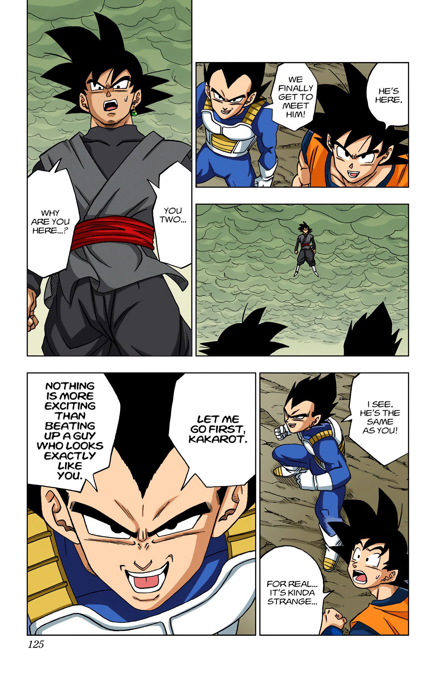 DBS Colored Manga